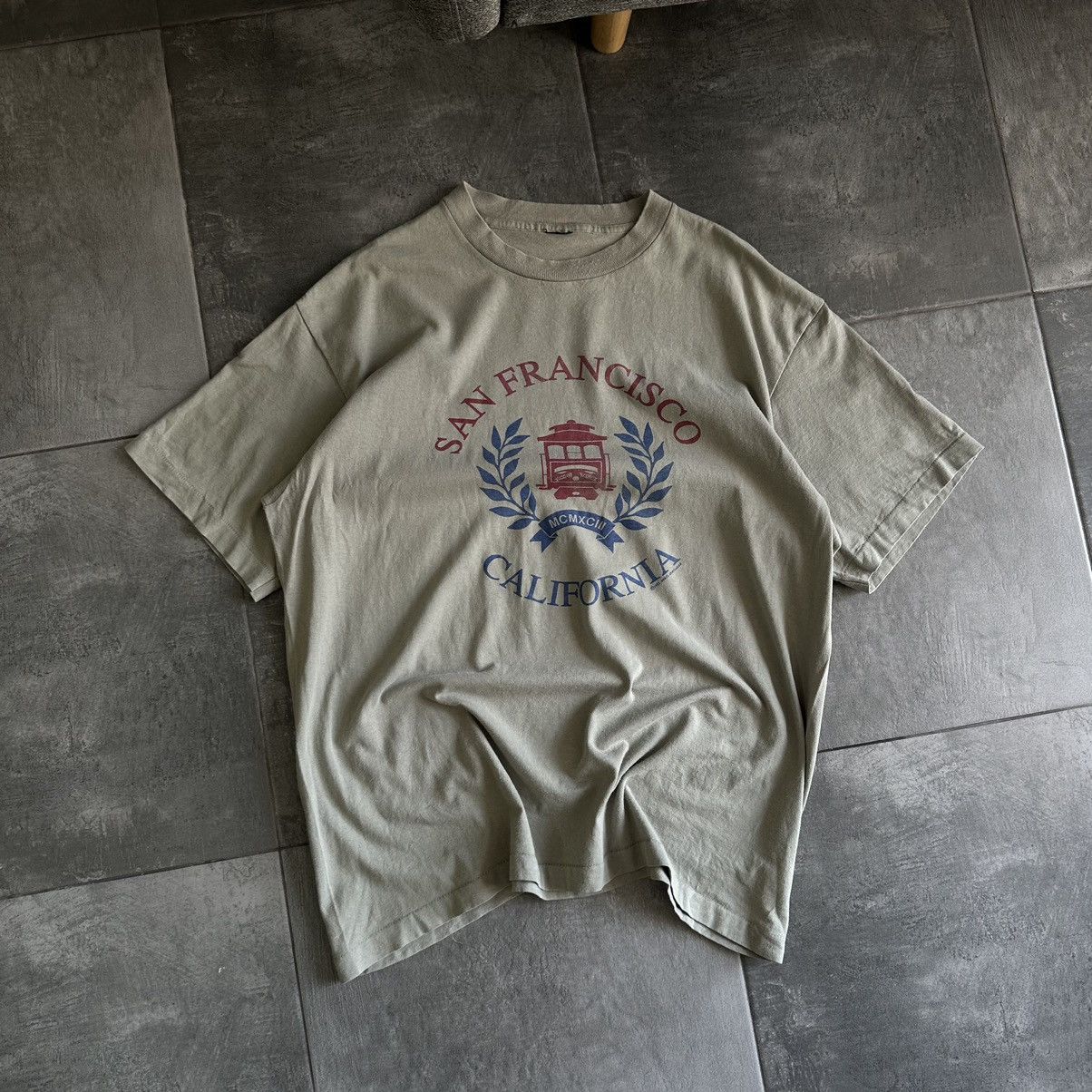Vintage Vintage San Francisco T-shirts California 1992 Andy’s Y2K Size US XL / EU 56 / 4 - 4 Thumbnail