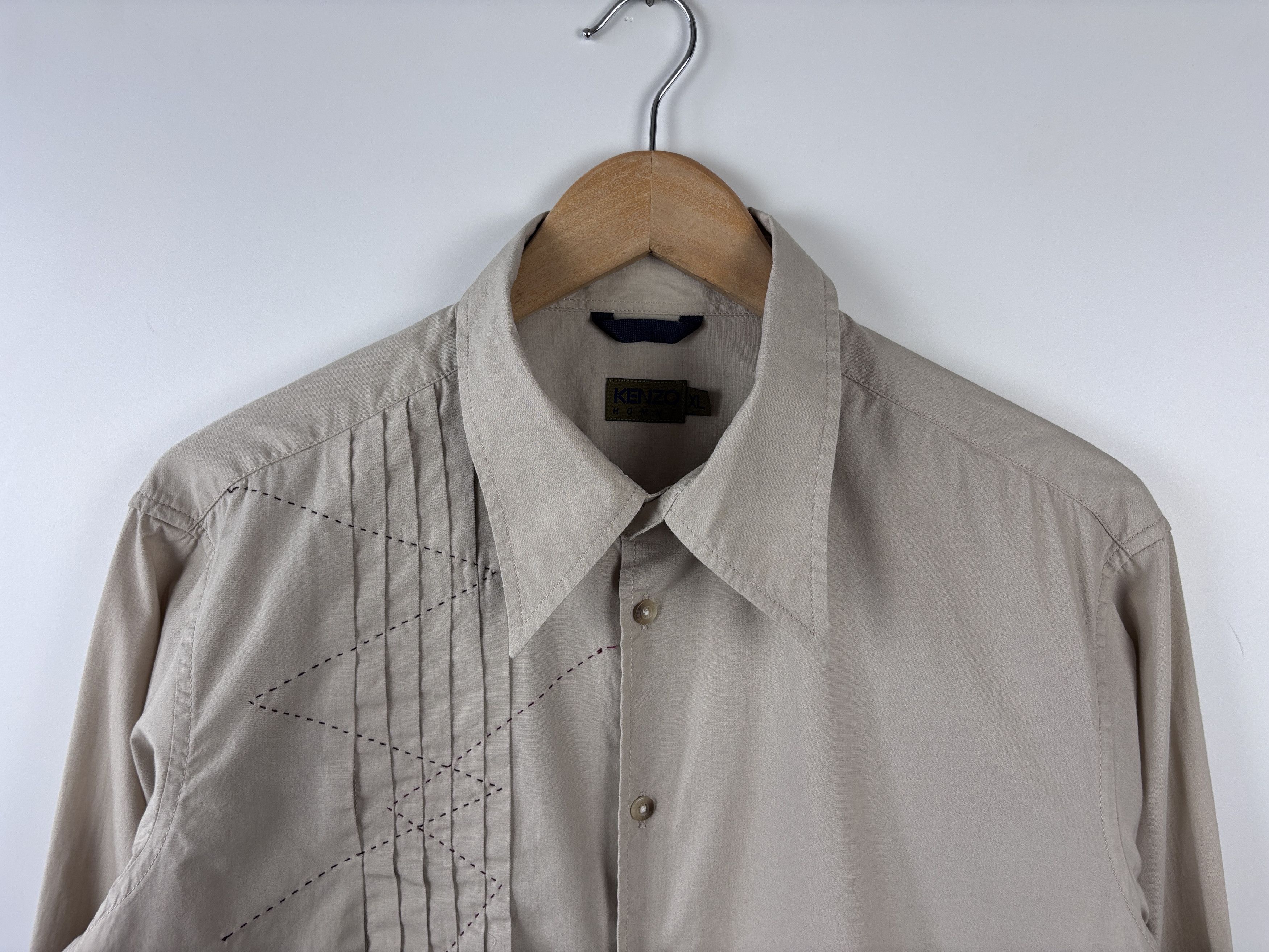 Kenzo × Vintage Vintage Kenzo Homme Button Up Long Sleeve