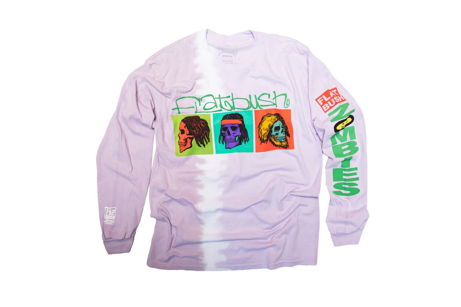 Flatbush Zombies Taro Milk Longsleeve Size US M / EU 48-50 / 2 - 1 Thumbnail
