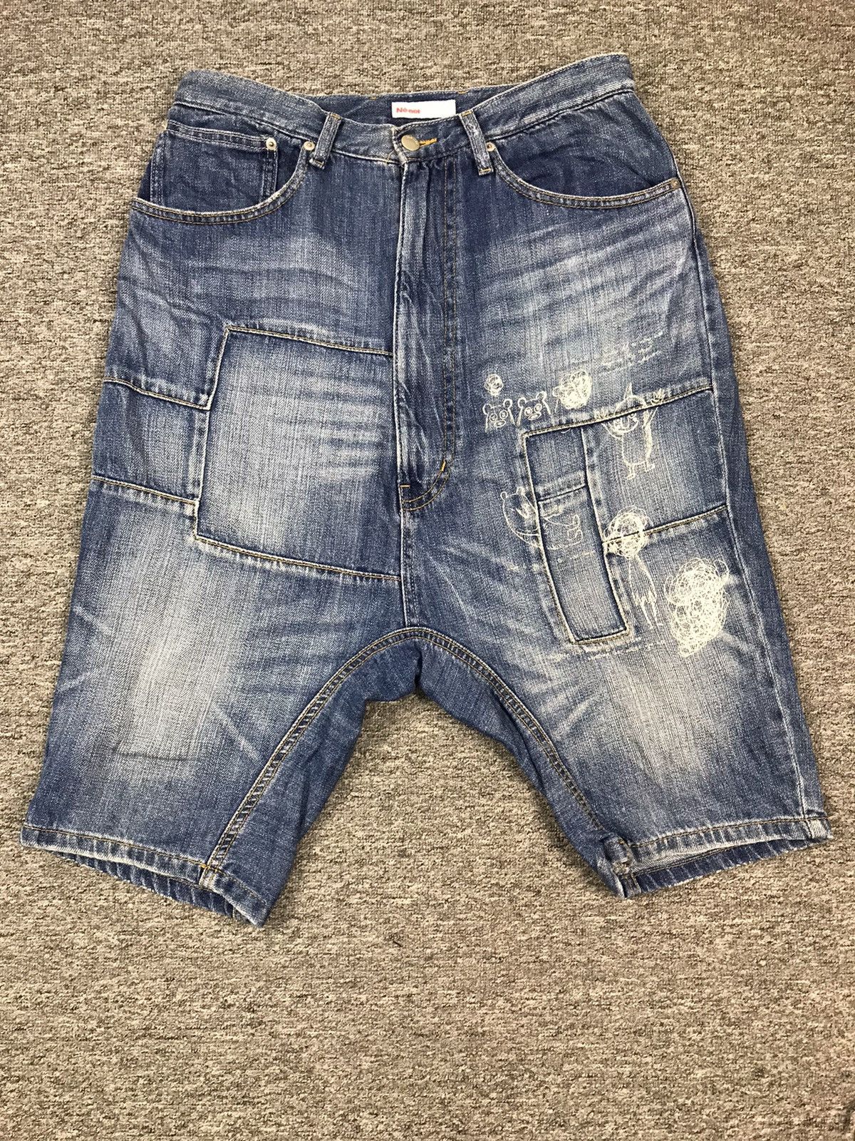Issey Miyake × Japanese Brand × Ne-Net Ne-net denim sarouel pants Size US 32 / EU 48 - 1 Thumbnail