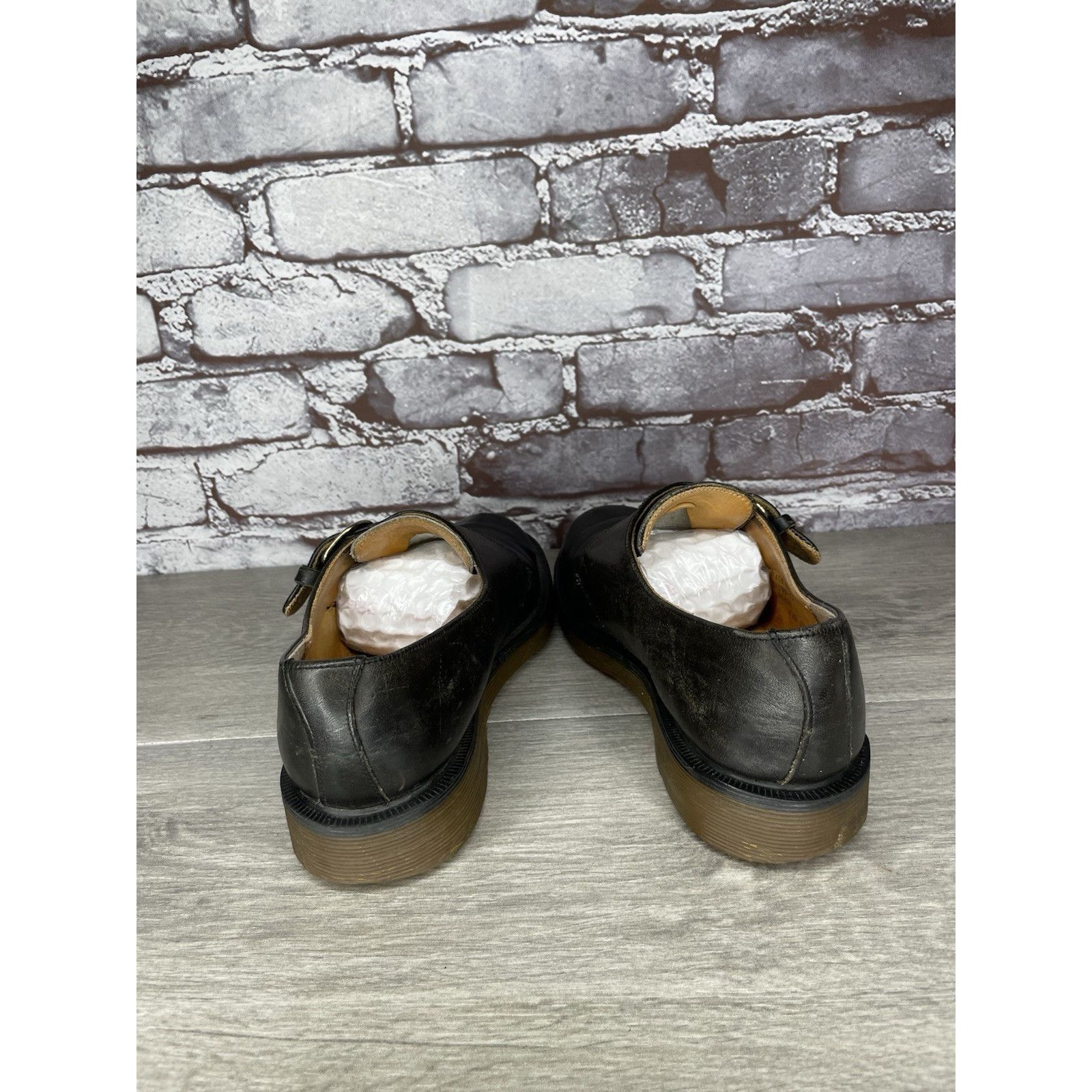 Dr. Martens VTG Dr. Martens Brown Leather Monk Strap Loafer England Shoe Size US 5 / IT 35 - 4 Thumbnail