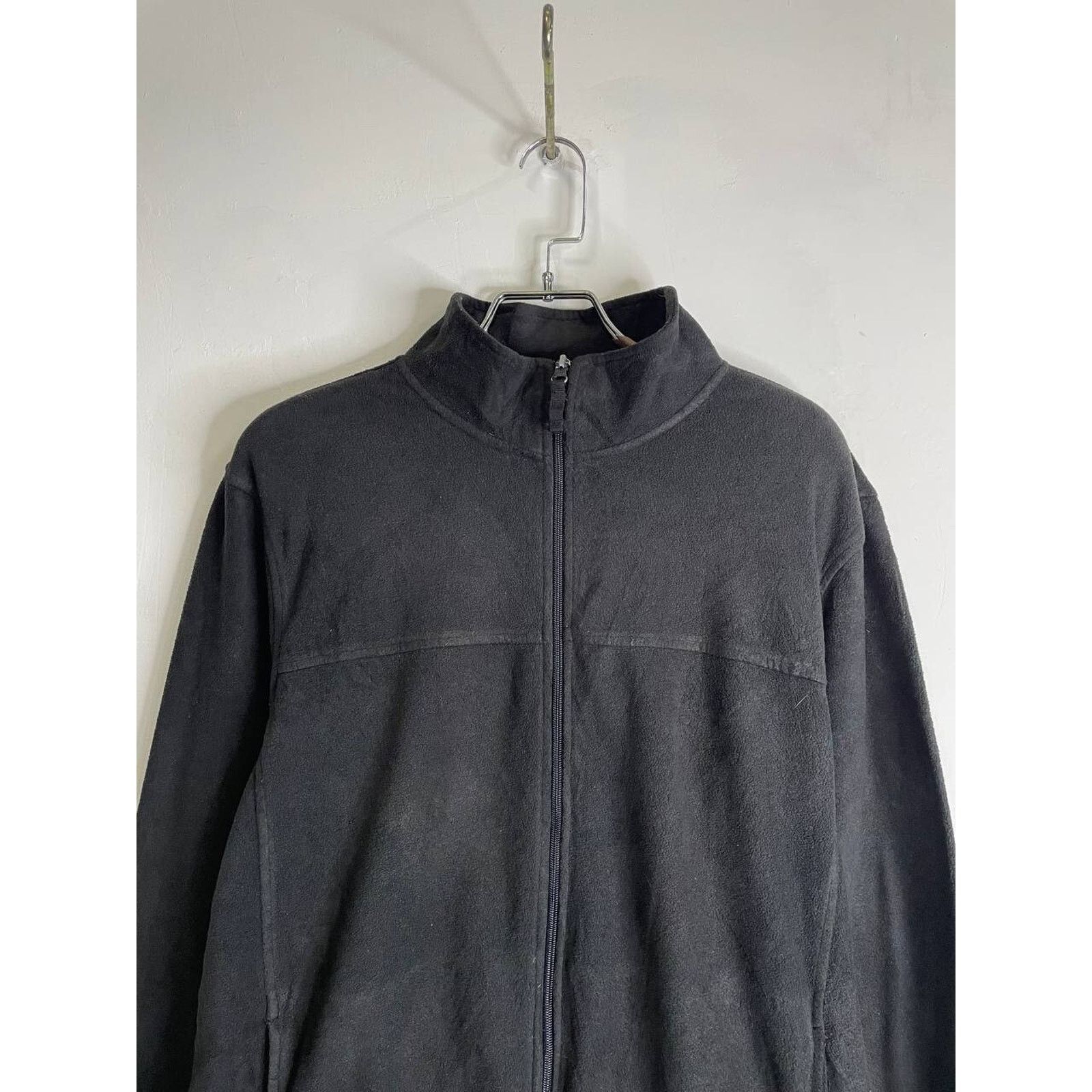 Starter Vintage Starter Black Full-Zip Fleece Jacket Size L Size US L / EU 52-54 / 3 - 3 Thumbnail