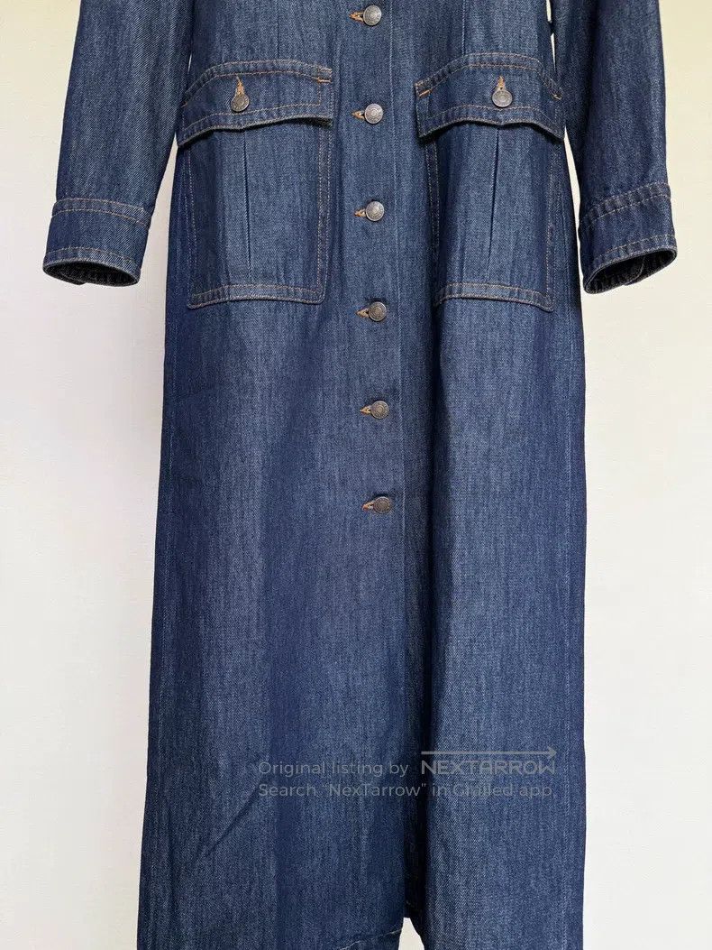 Dries Van Noten Dries Van Noten Blue denim dress Size S / US 4 / IT 40 - 7 Thumbnail
