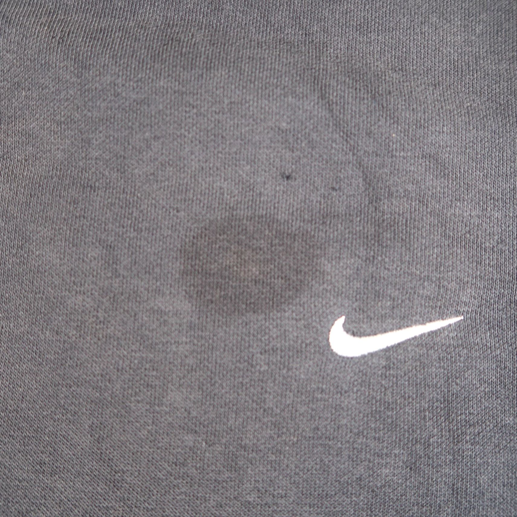 Nike VINTAGE Nike Hoodie Mini Swoosh Faded Blue L Large Pullover Mens Size US L / EU 52-54 / 3 - 3 Thumbnail