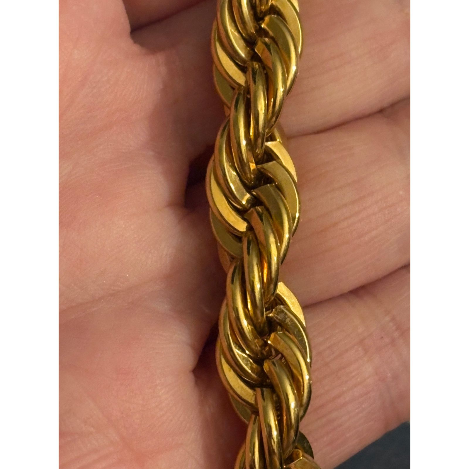 Other Vintage Napier Chunky Runway Chain 23” Gold Tone Size ONE SIZE - 5 Thumbnail