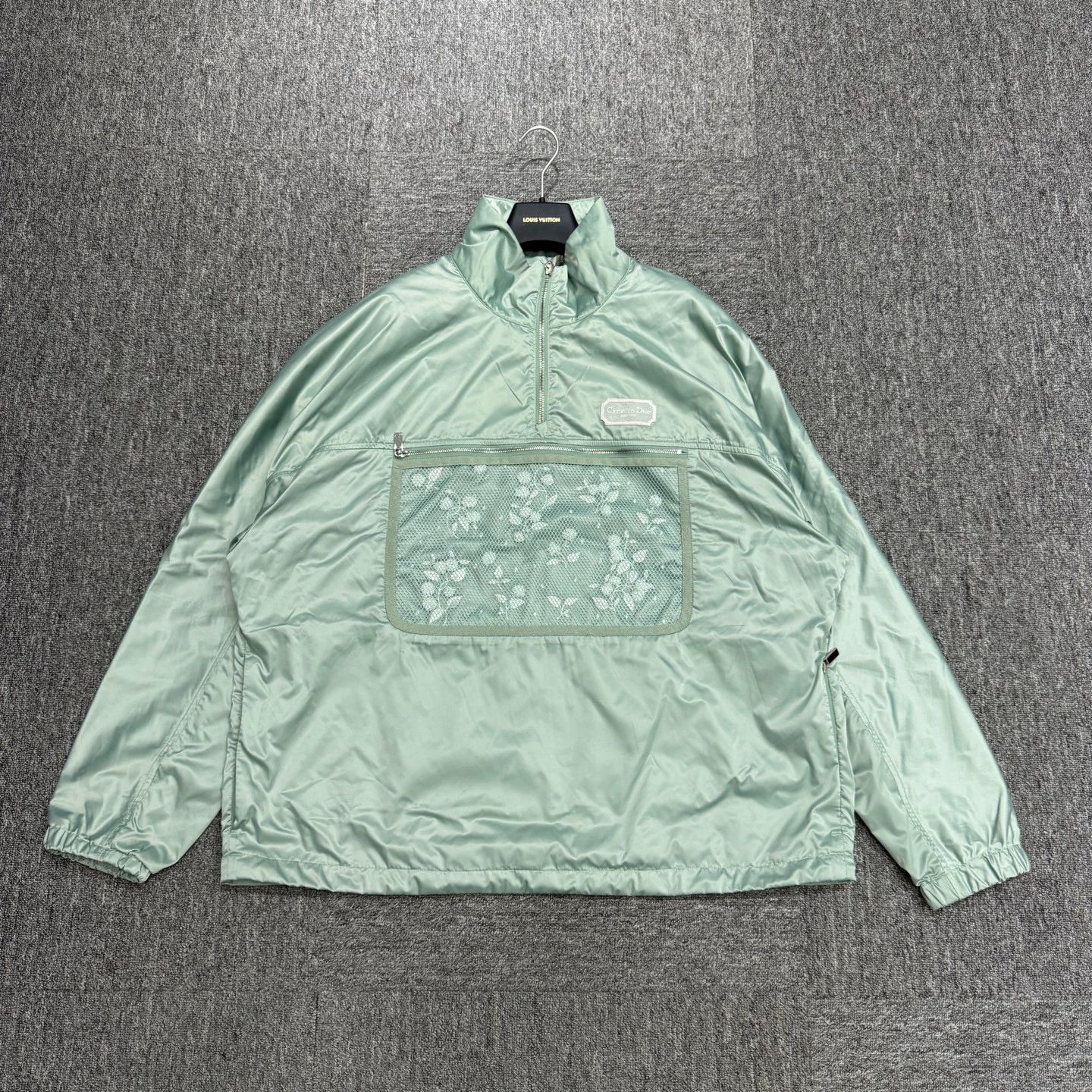 Dior Dior half-zip mint green shell jacket size 52 Size US L / EU 52-54 / 3 - 1 Thumbnail