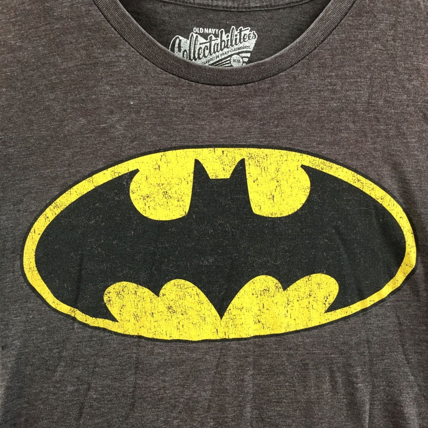 Old Navy Old Navy Shirt Mens M Brown Batman Graphic Print Short Sleeve Casual Crew Neck Size US M / EU 48-50 / 2 - 4 Thumbnail