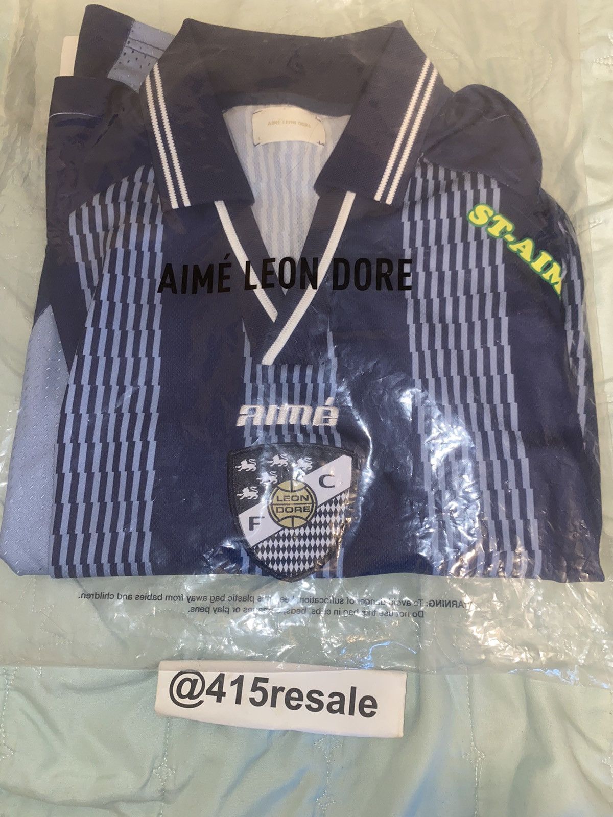 Aime Leon Dore Aime Leon Dore Team Leon Soccer Jersey Size US L / EU 52-54 / 3 - 5 Thumbnail