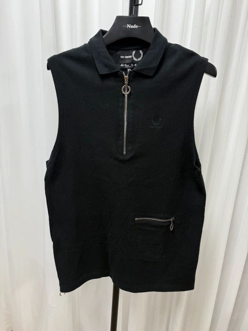 Raf Simons Raf simons Sleeveless zipper polo Size US XS / EU 42 / 0 - 1 Thumbnail