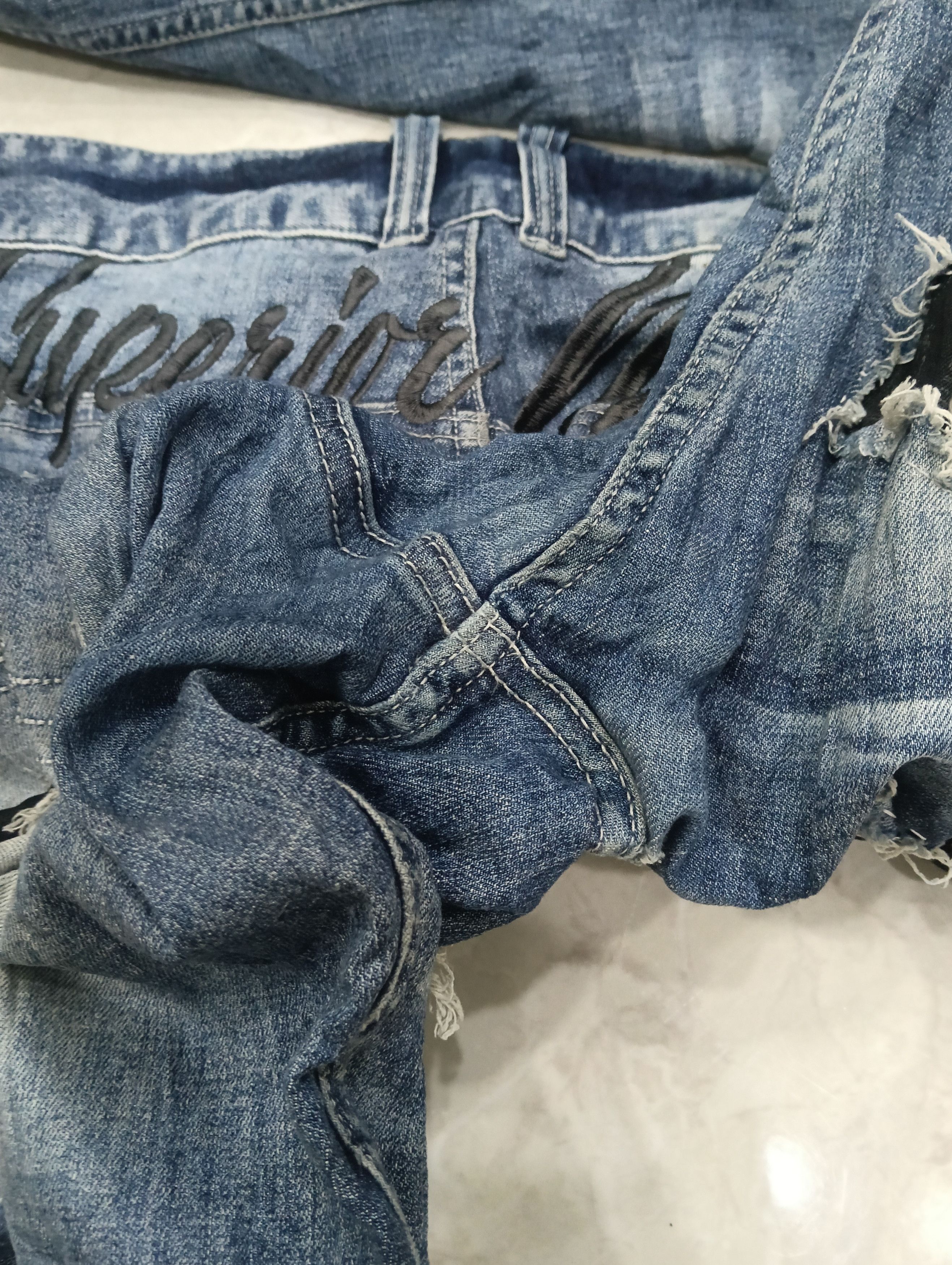 Japanese Brand More Core Division Distressed Style Size US 34 / EU 50 - 8 Thumbnail