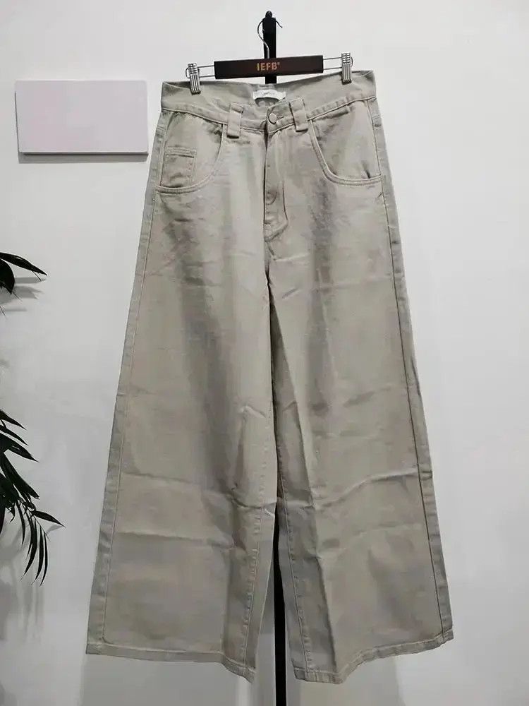 Japanese Brand Casual Vintage Washed Wide Leg Jeans Pants Size US 32 / EU 48 - 5 Thumbnail
