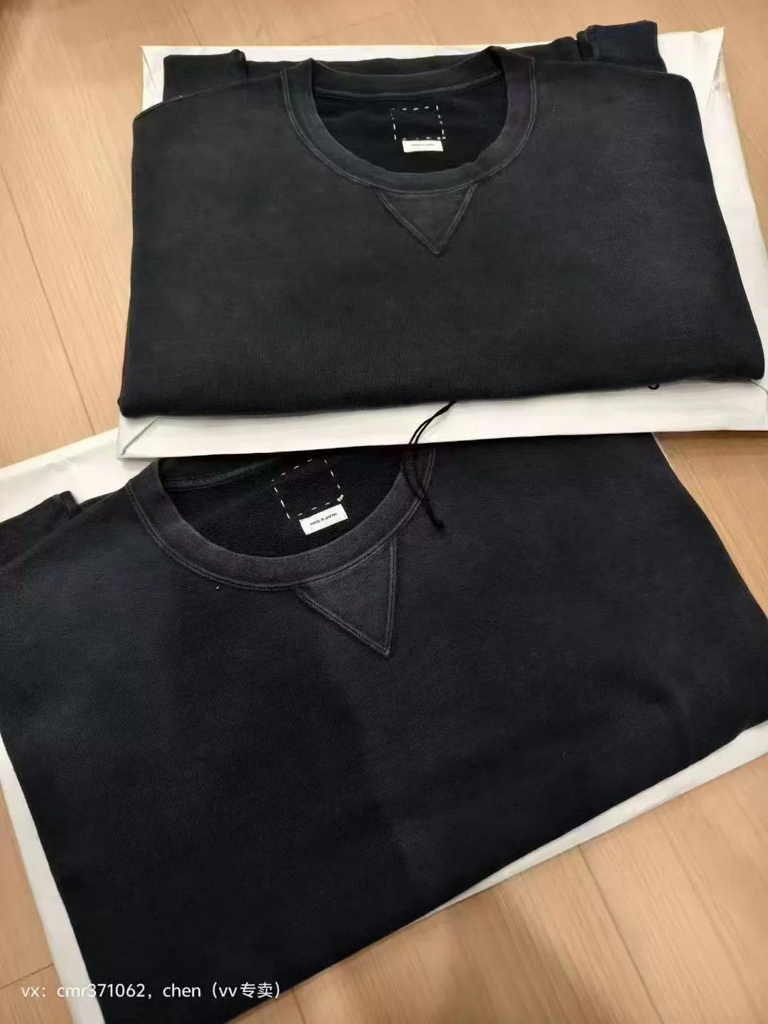 Visvim VISVIM 25SS JUMBO SB DMGD CREW LS SWEAT BLACK 2-5 Size US M / EU 48-50 / 2 - 6 Thumbnail