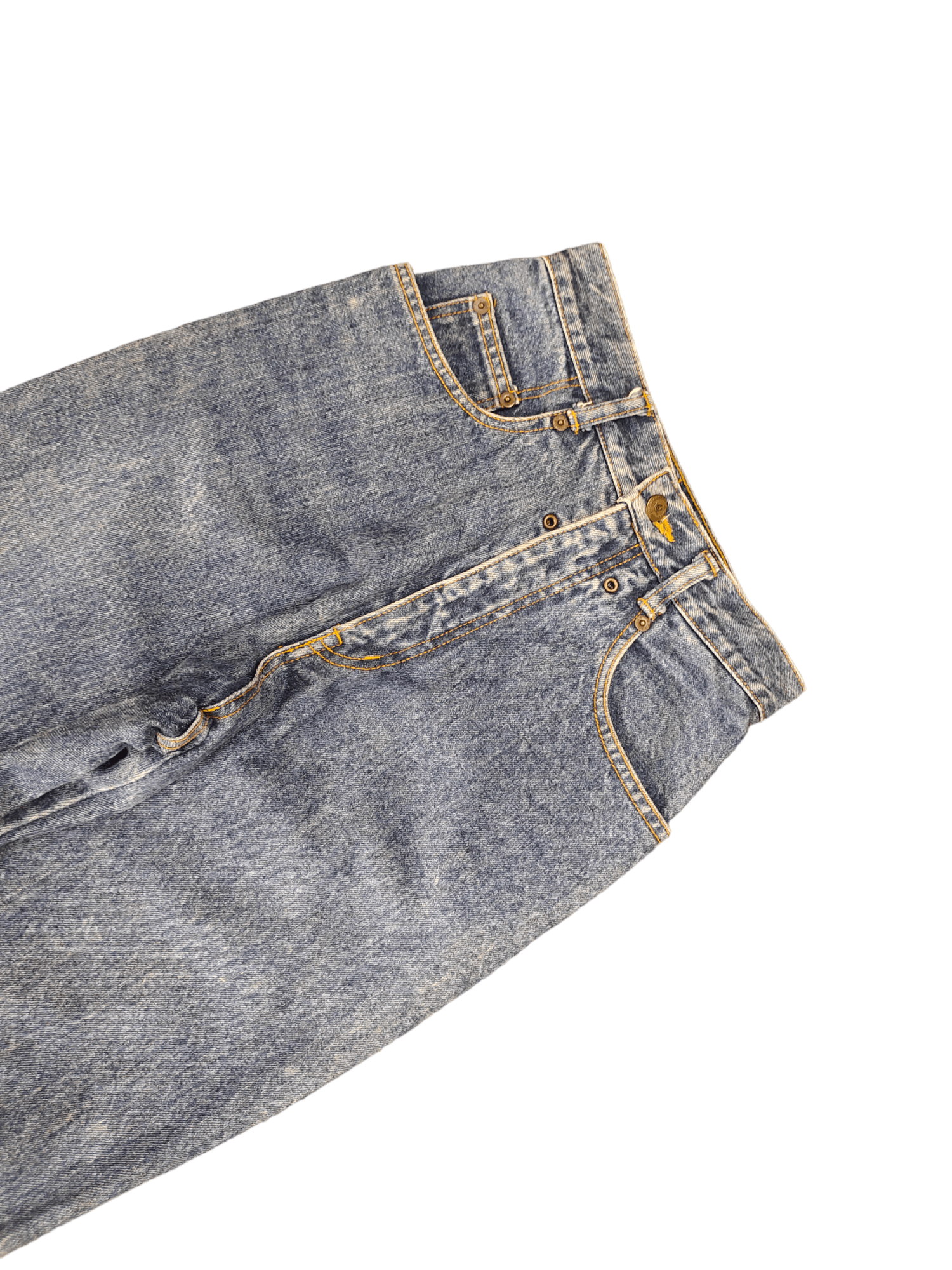 Moschino Vintage 90s Moschino Denim Jeans High Rise Size 24" / US 00 / IT 34 - 12 Thumbnail