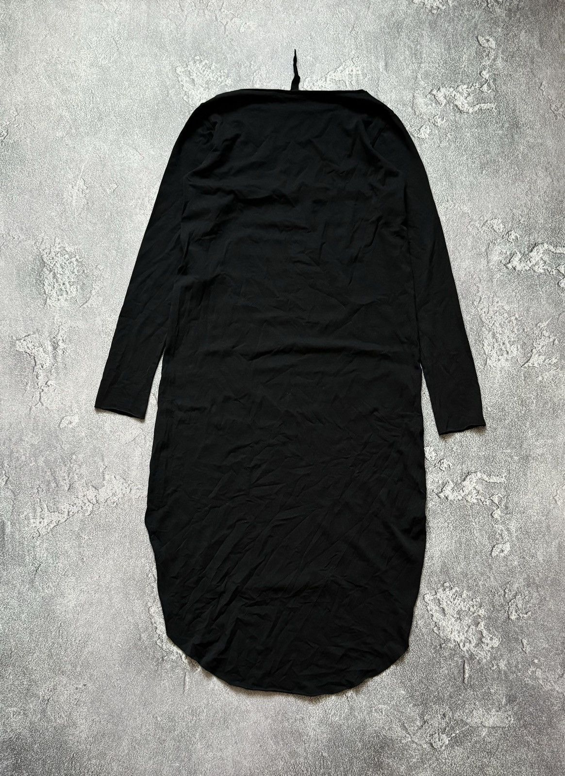 Vintage Provocation M black long dress tunic long sleeve avantgarde Size M / US 6-8 / IT 42-44 - 10 Thumbnail