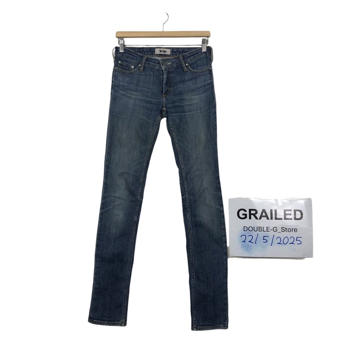 Acne Studios Acne Studios Iconic Swedish Slim Jeans Size 28" / US 6 / IT 42 - 1 Thumbnail