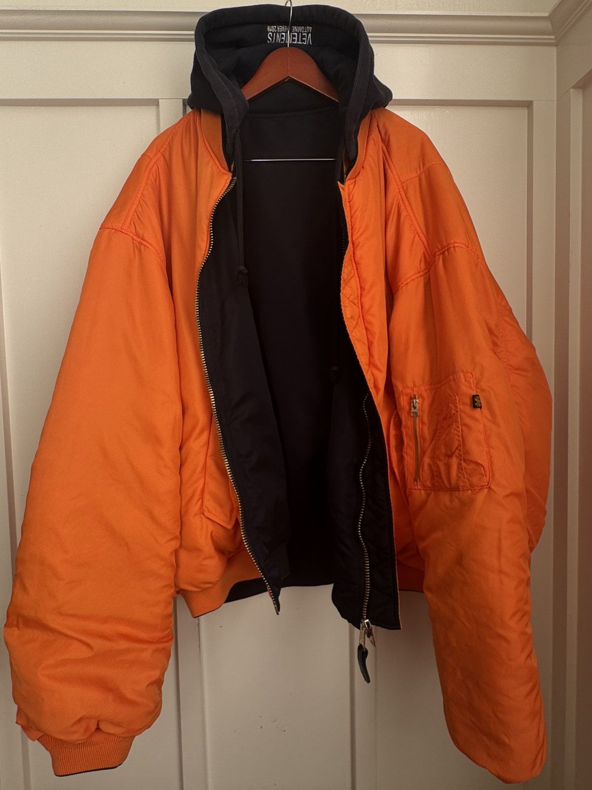 Vetements Vetements 18AW Runway MA-1 Bomber Jacket Size US M / EU 48-50 / 2 - 4 Thumbnail