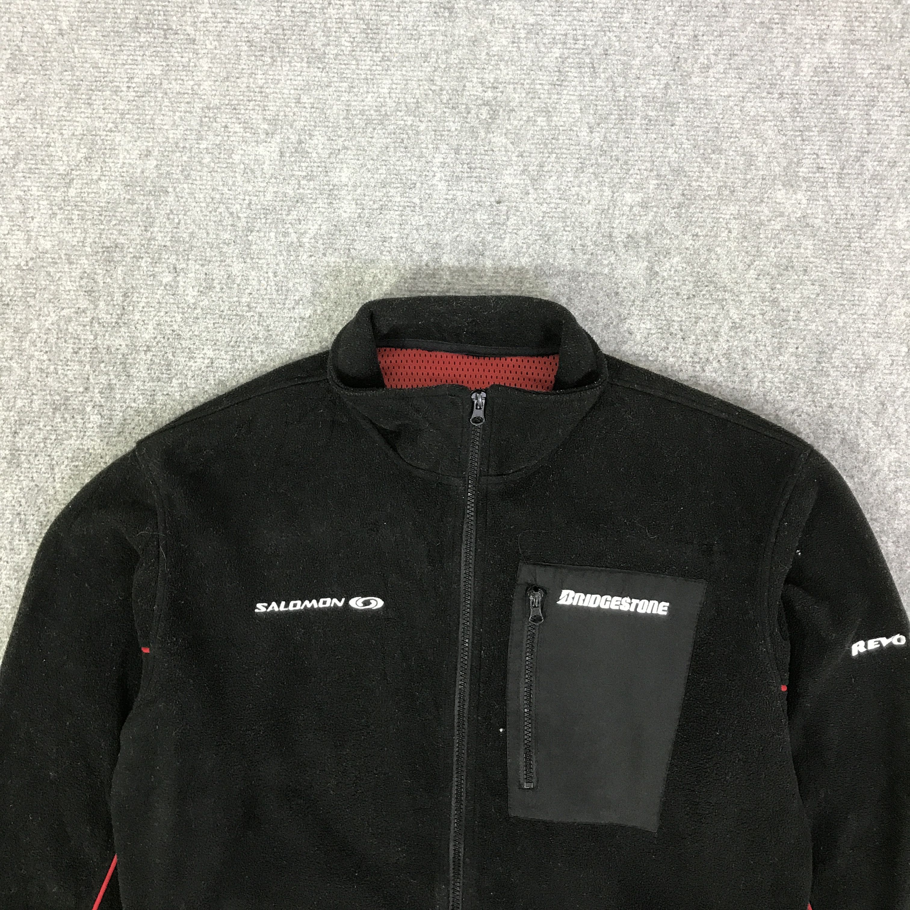 Japanese Brand SALOMON X BLIZZAK RACING FLEECE JACKET K122B10 Size US L / EU 52-54 / 3 - 3 Thumbnail