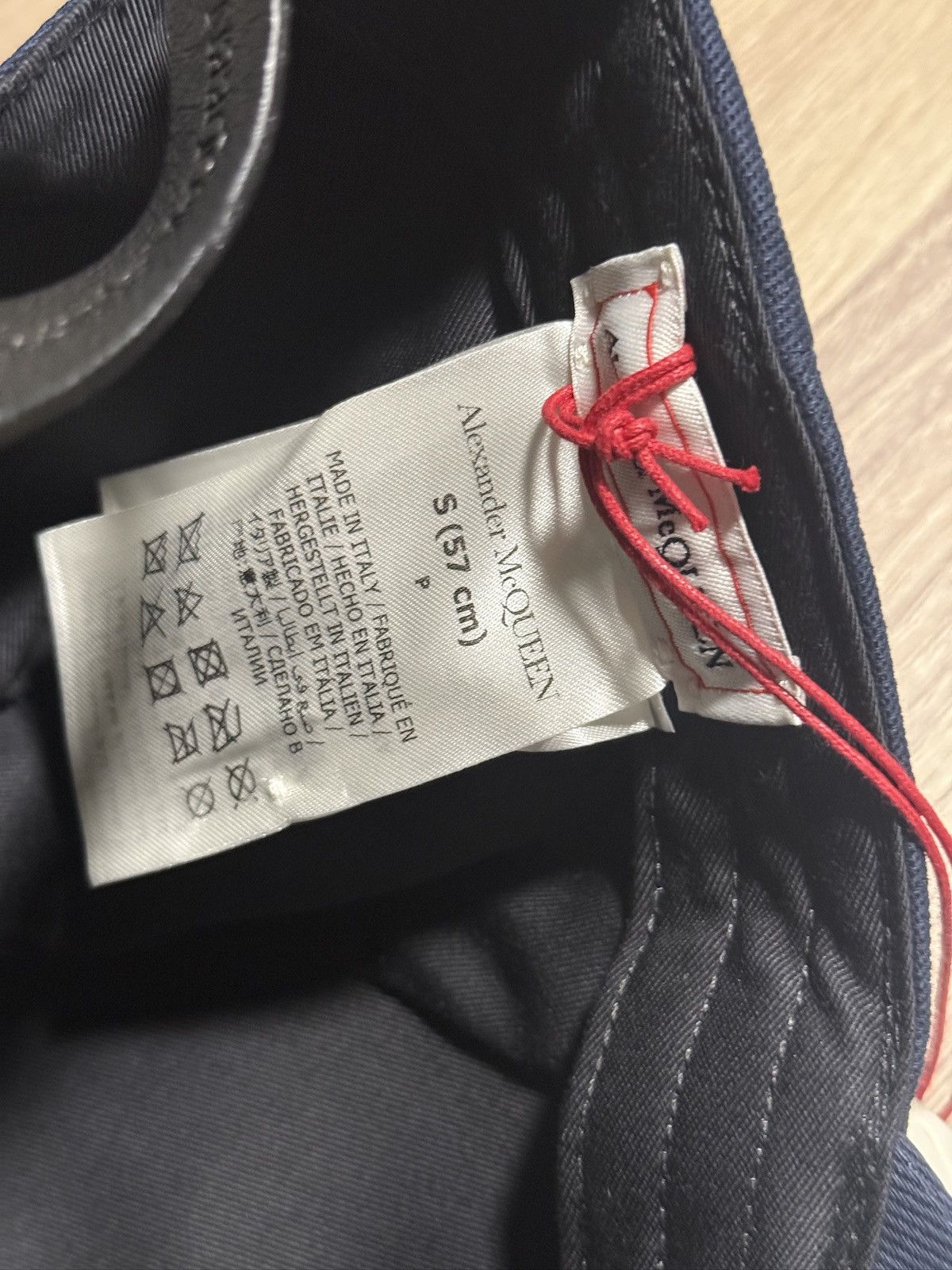 Alexander McQueen logo-embroidered baseball cap Accessories