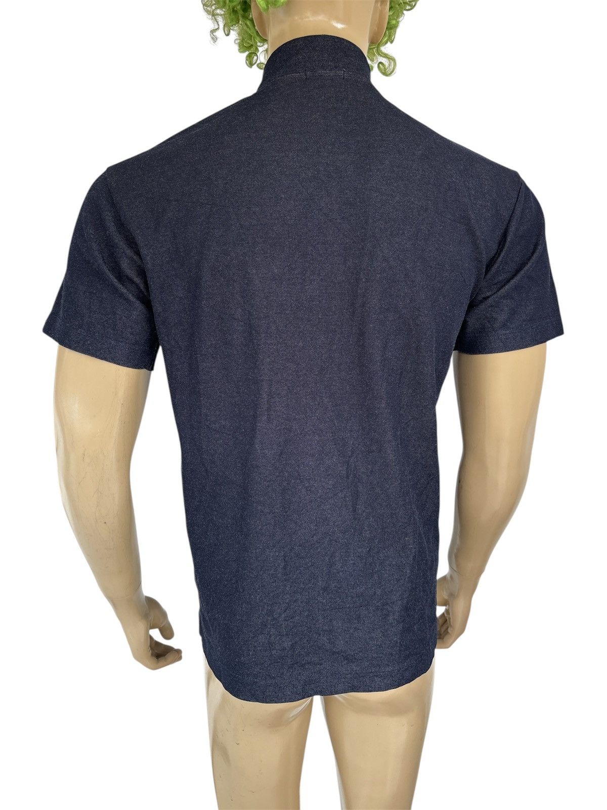 Comme des Garcons Homme Plus 1990s Indigo Dyed Shirt Size US M / EU 48-50 / 2 - 7 Thumbnail