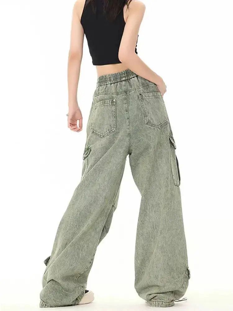 Japanese Brand Workwear large pockets vintage washed casual pants Size US 32 / EU 48 - 4 Thumbnail