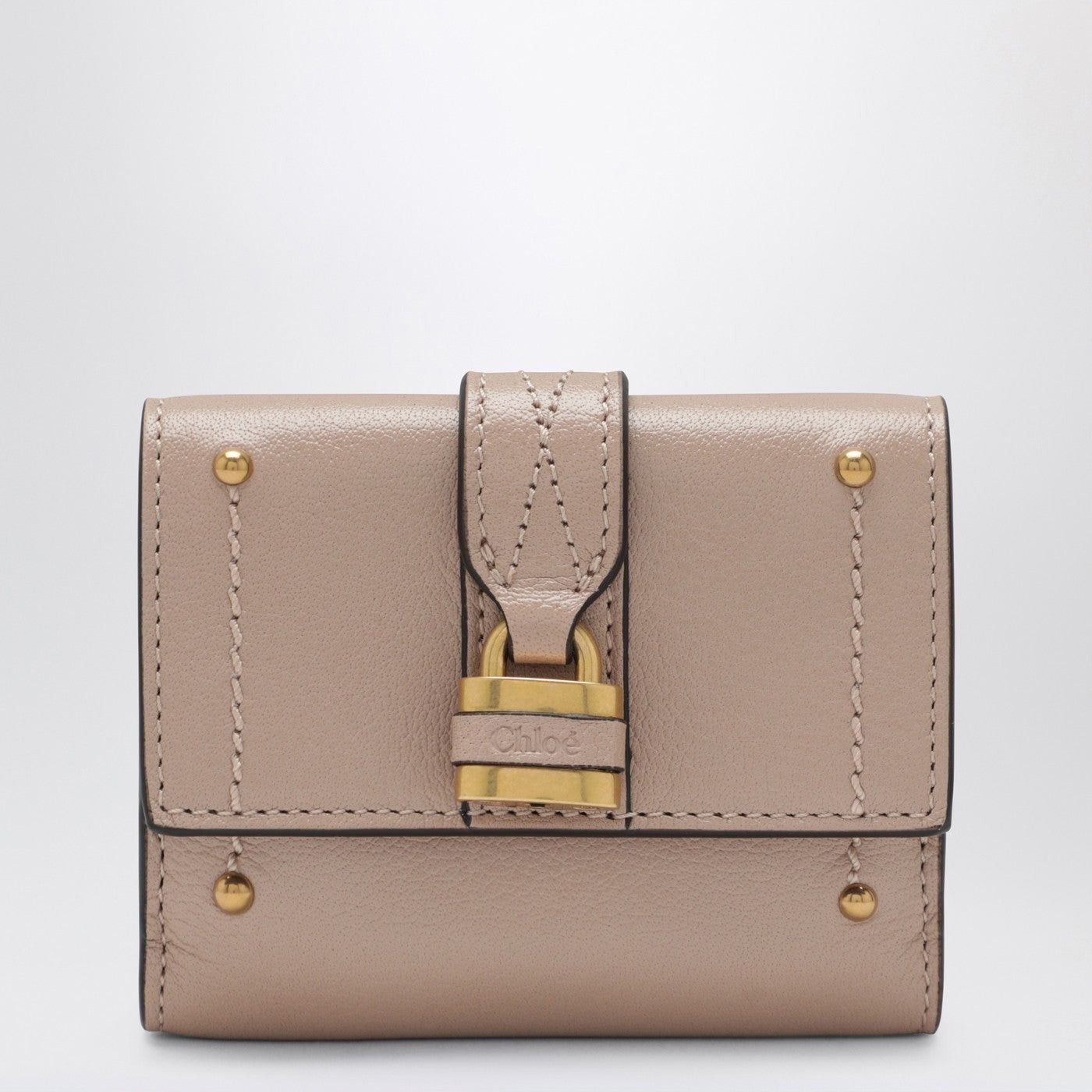 Chloe Chloe Mini Pink Paddington Trifold Leather Wallet Size ONE SIZE - 1 Thumbnail