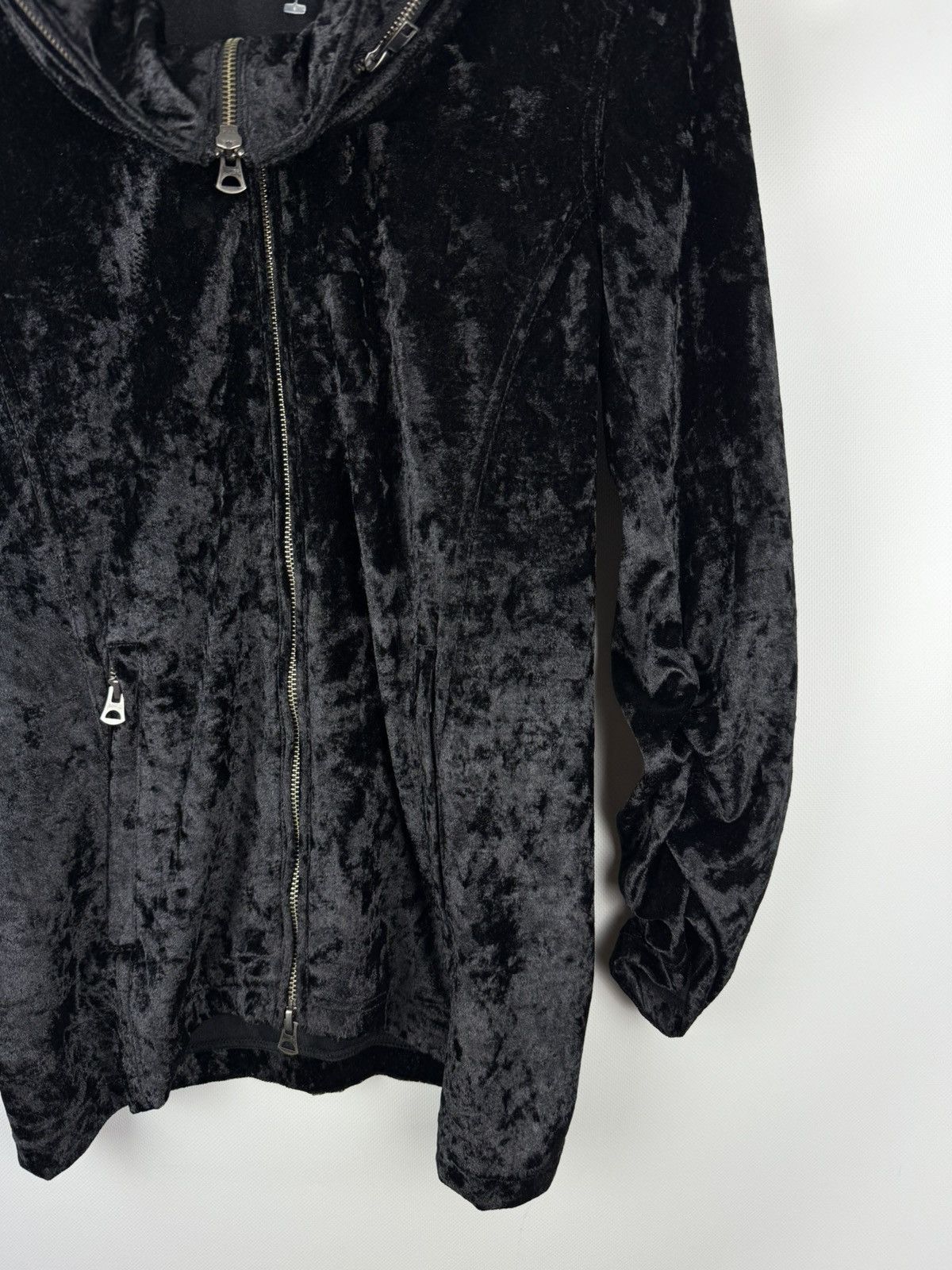 CIVARIZE × Japanese Brand Civarize Y2K Gothic Studded Velour Full Zip Track Top Jacket Size L / US 10 / IT 46 - 16 Thumbnail