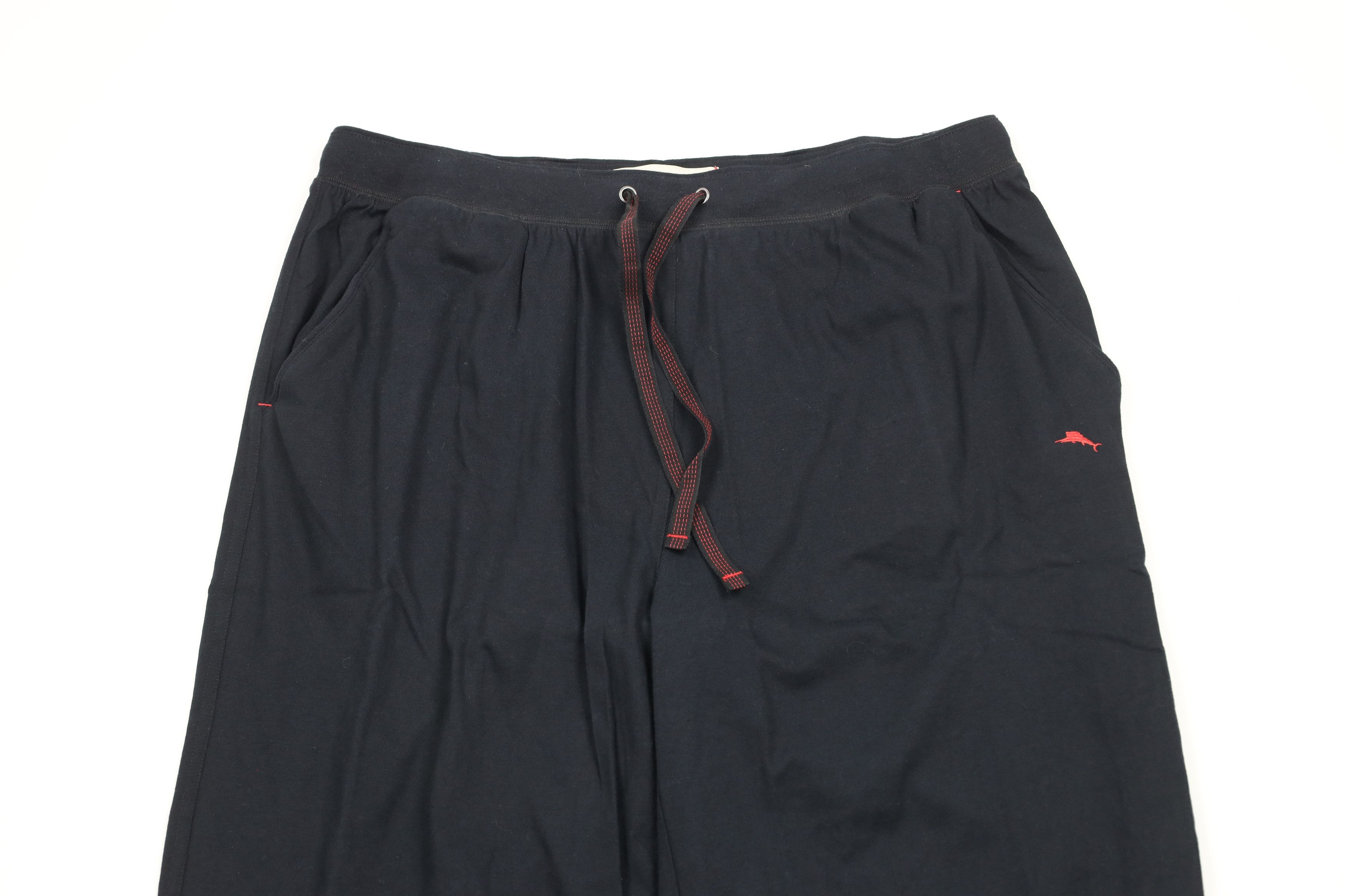 Tommy Bahama × Vintage New w/o Tags Tommy Bahama Knit Sweatpants Pants Black Lounge Size US 36 / EU 52 - 2 Thumbnail