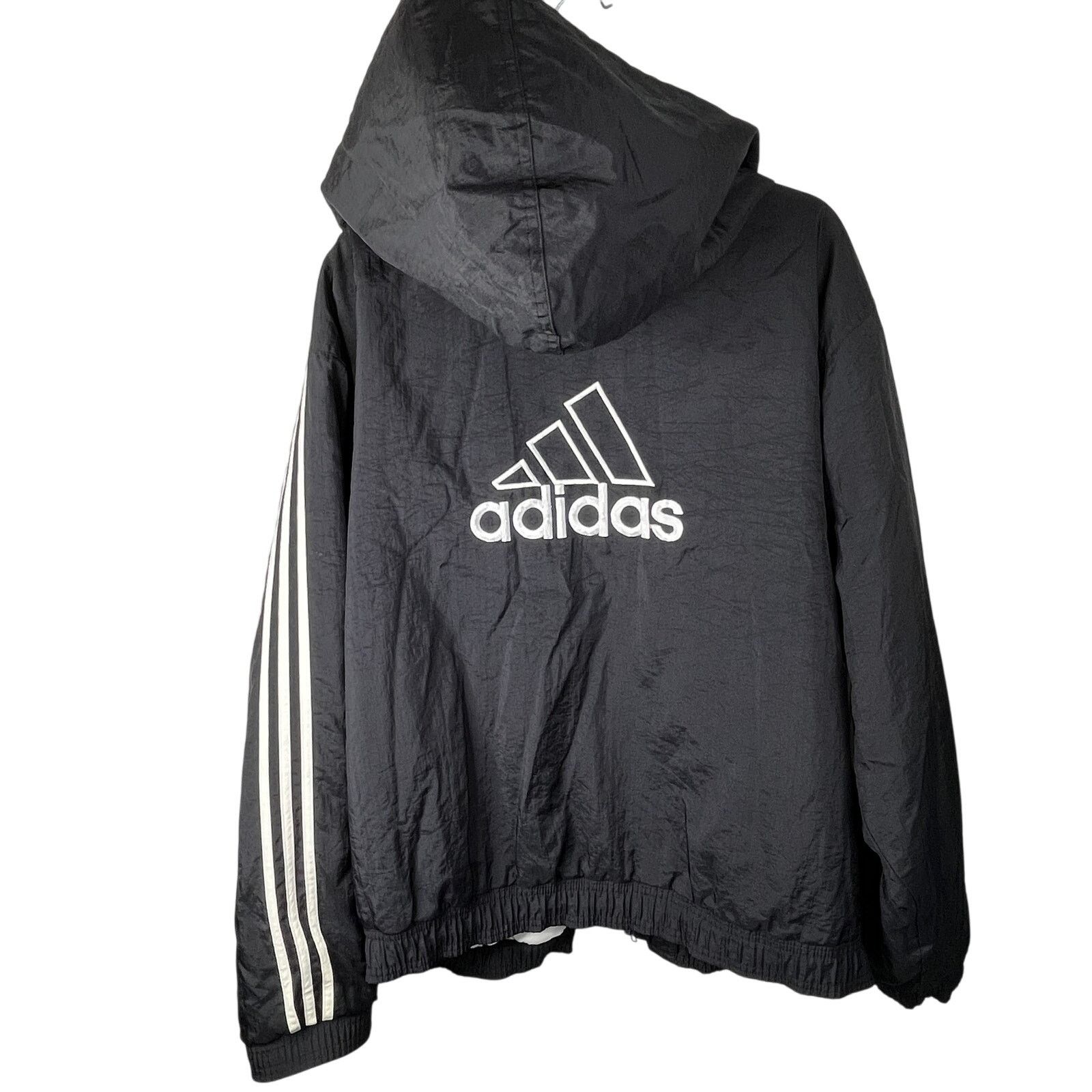 Adidas Vintage Adidas Track Zip Up Jacket Hoodie Windbreaker Size US XL / EU 56 / 4 - 2 Thumbnail