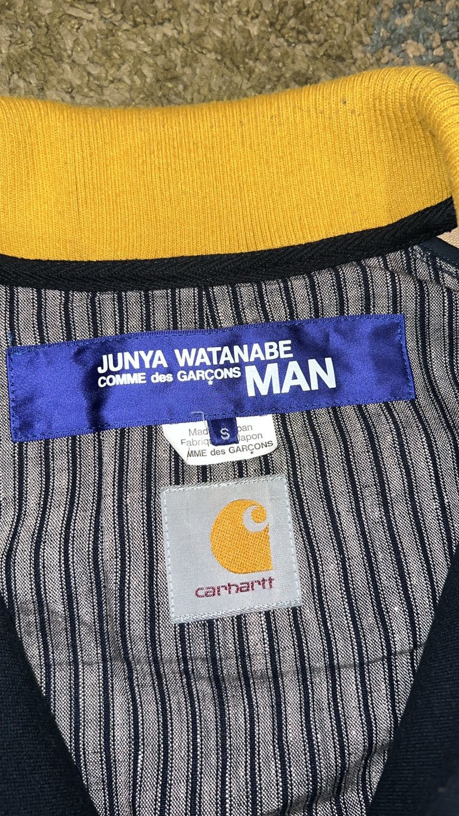 Carhartt × Junya Watanabe Junya Watanabe Carhartt Varsity Size US S / EU 44-46 / 1 - 3 Thumbnail