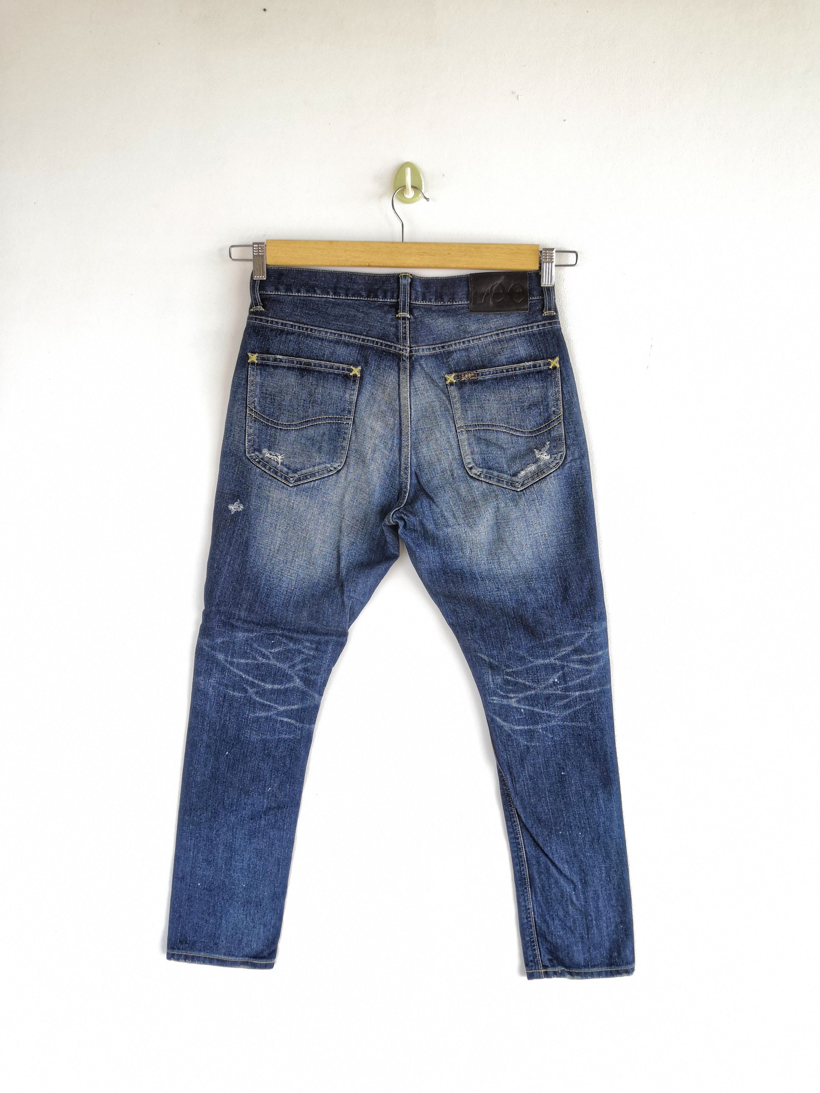 Lee Y2K Lee Sanforized X Nano Universe Distressed Jeans Denim Size US 30 / EU 46 - 2 Thumbnail