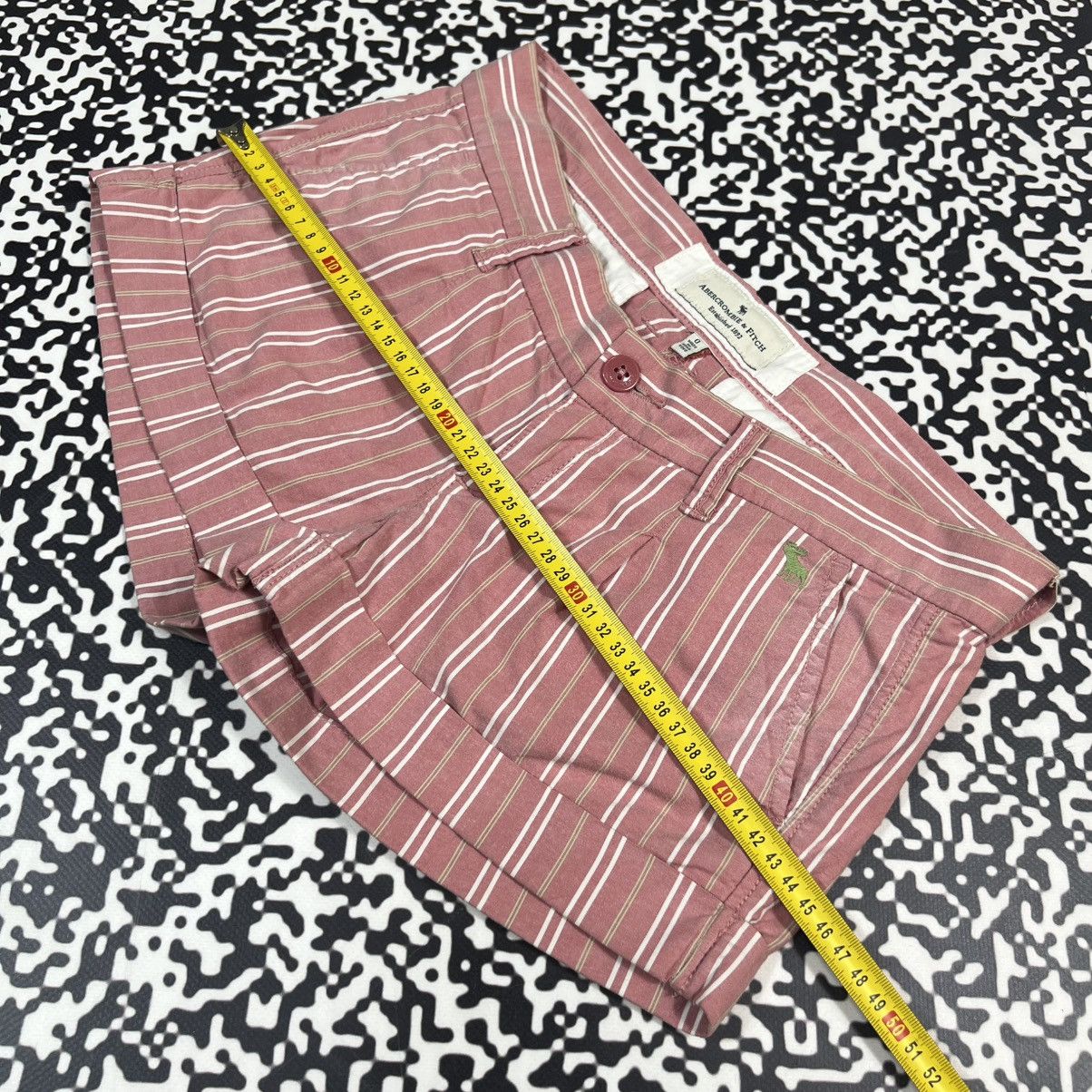 Abercrombie & Fitch Vintage Y2K Abercrombie Fitch Sexy Style Striped Mini Shorts Size 25" / US 0 / IT 36 - 18 Thumbnail