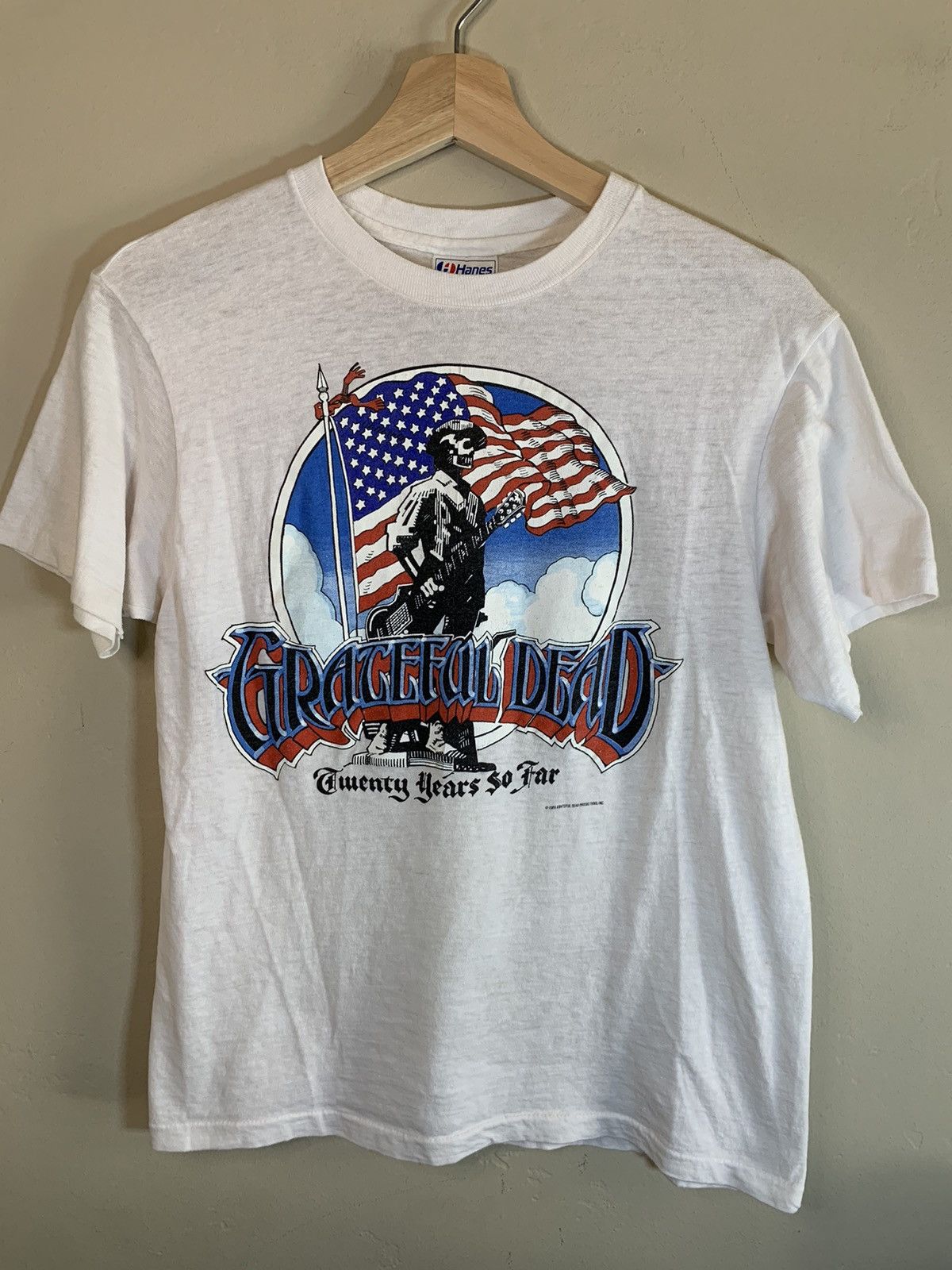 Band Tees × Grateful Dead × Vintage *RARE* Vintage 1985 Grateful Dead Twenty Years So Far Shirt Size US M / EU 48-50 / 2 - 1 Thumbnail