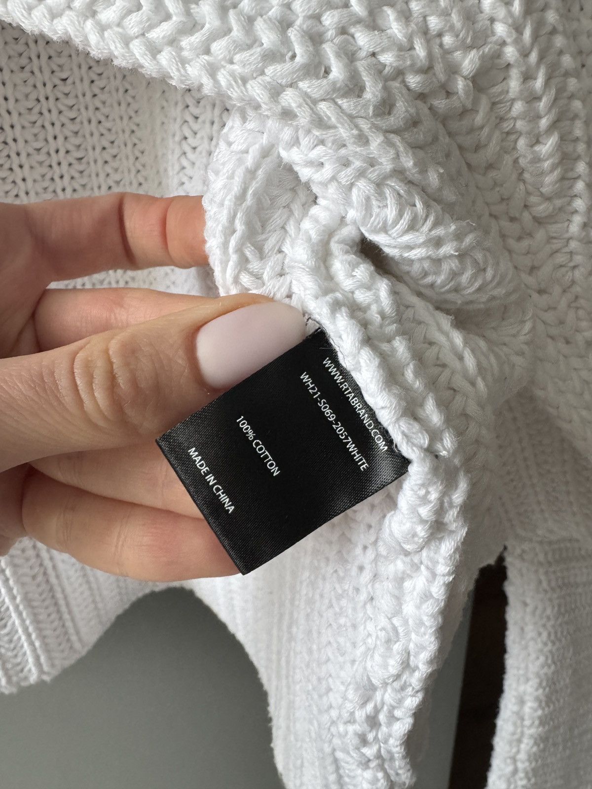 R13 × Rta RtA Elsie Chunky Relaxed Turtleneck Sweater Size XS / US 0-2 / IT 36-38 - 2 Thumbnail