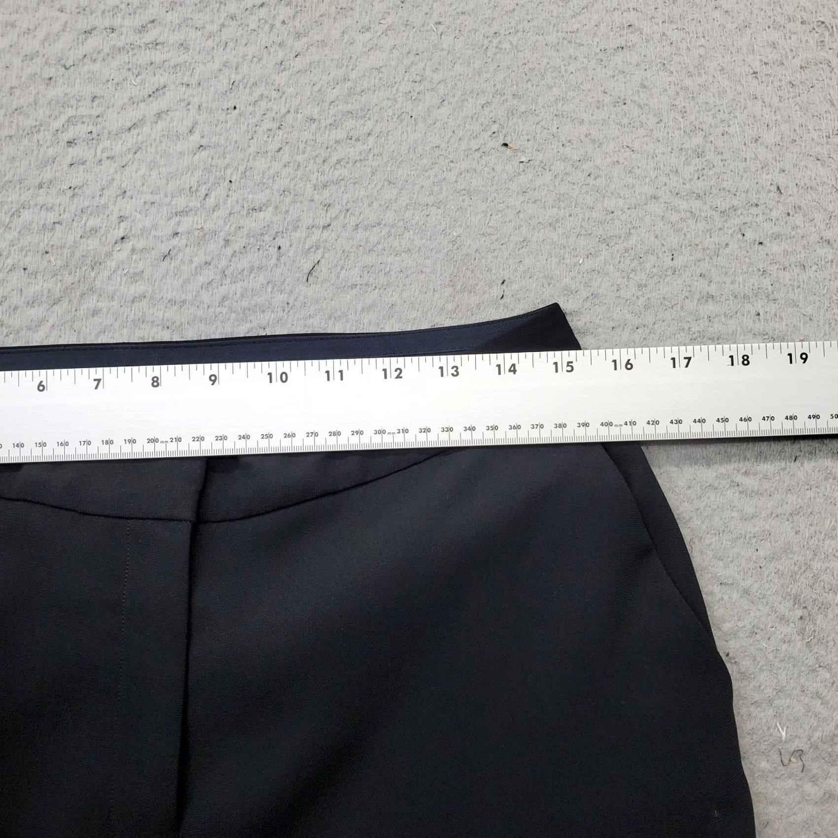 Calvin Klein Calvin Klein Dress Pants Womens Size 6 Black Flat Front Bootcut Formal Pants Size 28" / US 6 / IT 42 - 6 Thumbnail