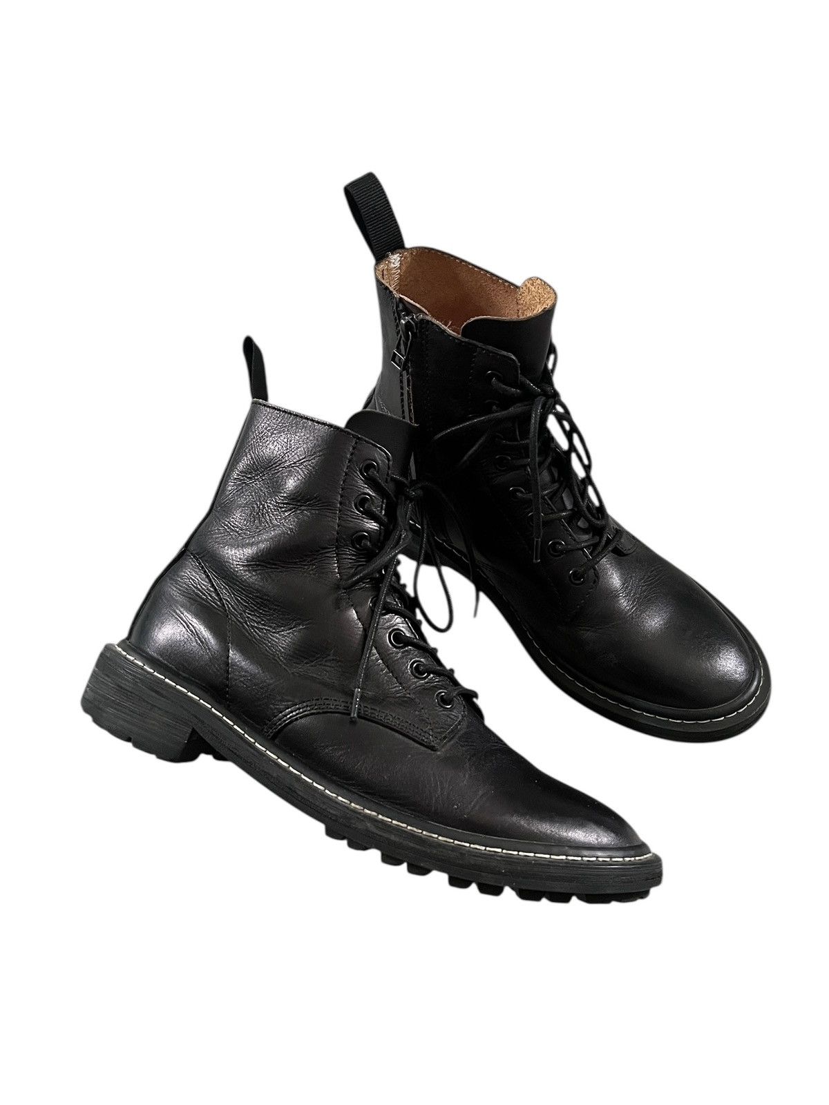 BUFFALO BOBS Buffalo Bobs Leather Combat Boots Size US 10 / EU 43 - 4 Thumbnail