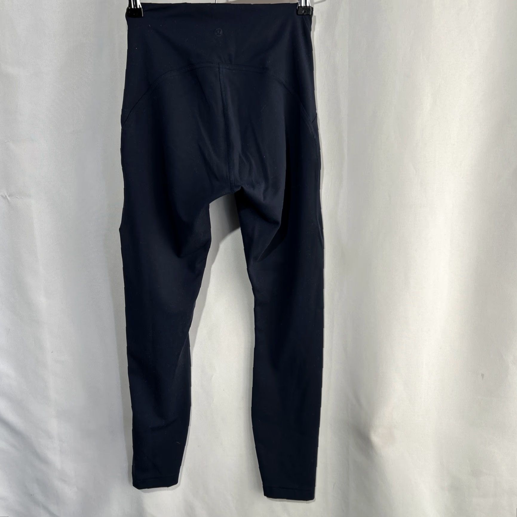 Lululemon Lululemon Instill High Rise Tight Leggings Womens Size 4 LW5DJTS blue leggings compression pockets athletic yoga skinny pants Size 27" / US 4 / IT 40 - 2 Thumbnail