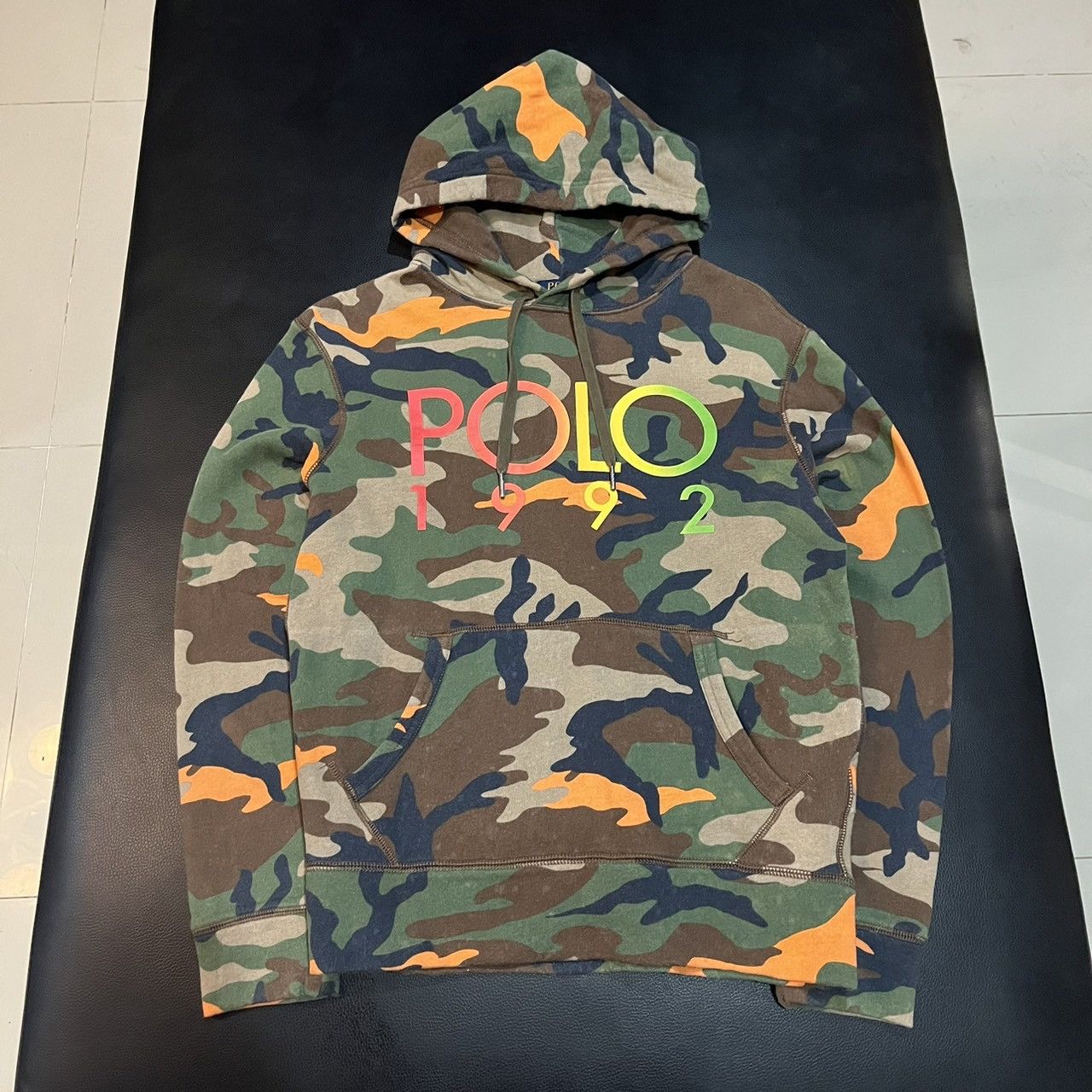 Polo Ralph Lauren Polo Ralph Lauren 1992 Camo Hoodie Size US XS / EU 42 / 0 - 1 Thumbnail