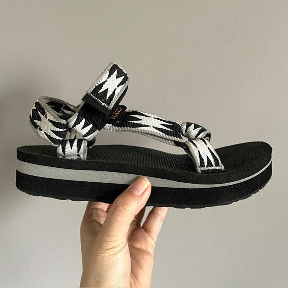 Teva Teva B&W Midform Sports Universal Sandals - 5 Size US 5 / IT 35 - 5 Thumbnail