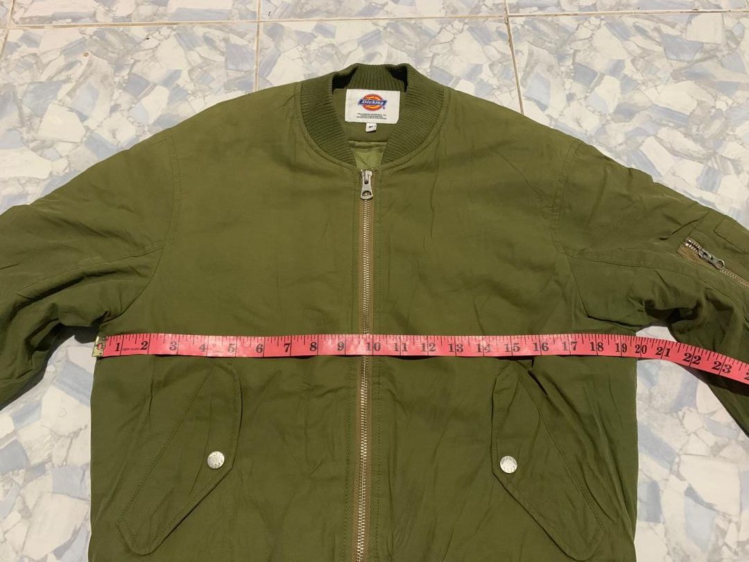 Dickies DICKIES BOMBER Jacket Faded green Army Size US M / EU 48-50 / 2 - 12 Thumbnail