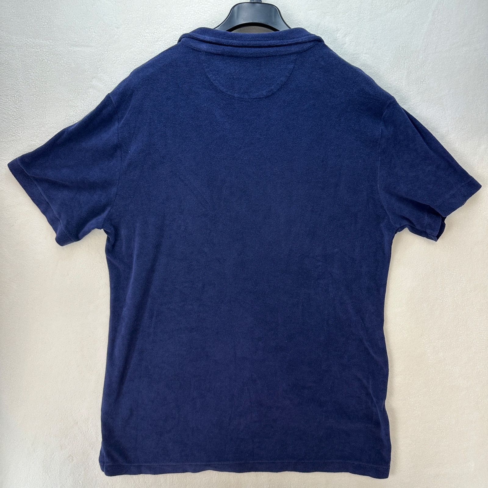 Polo Ralph Lauren POLO RALPH LAUREN Men's XLT Navy Pocket Polo Terry Toweling Size US XL / EU 56 / 4 - 3 Thumbnail