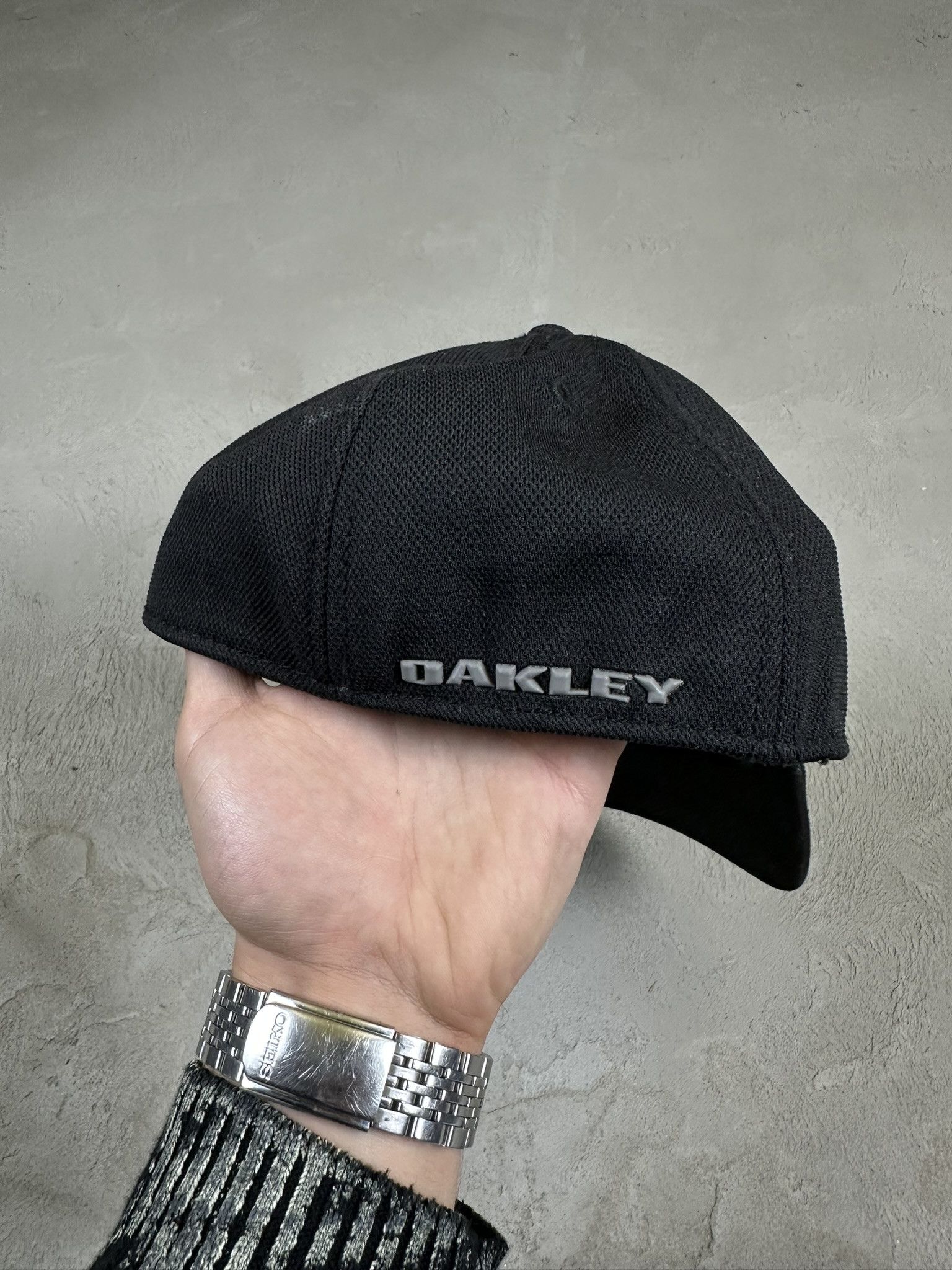 Oakley 90s Vintage Oakley Circle Logo Cap Hat Size ONE SIZE - 5 Thumbnail