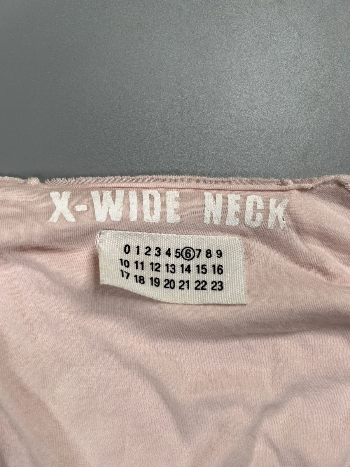Maison Margiela Archive Maison Margiela Line 6 wide neck ls shirt Size S / US 4 / IT 40 - 13 Thumbnail