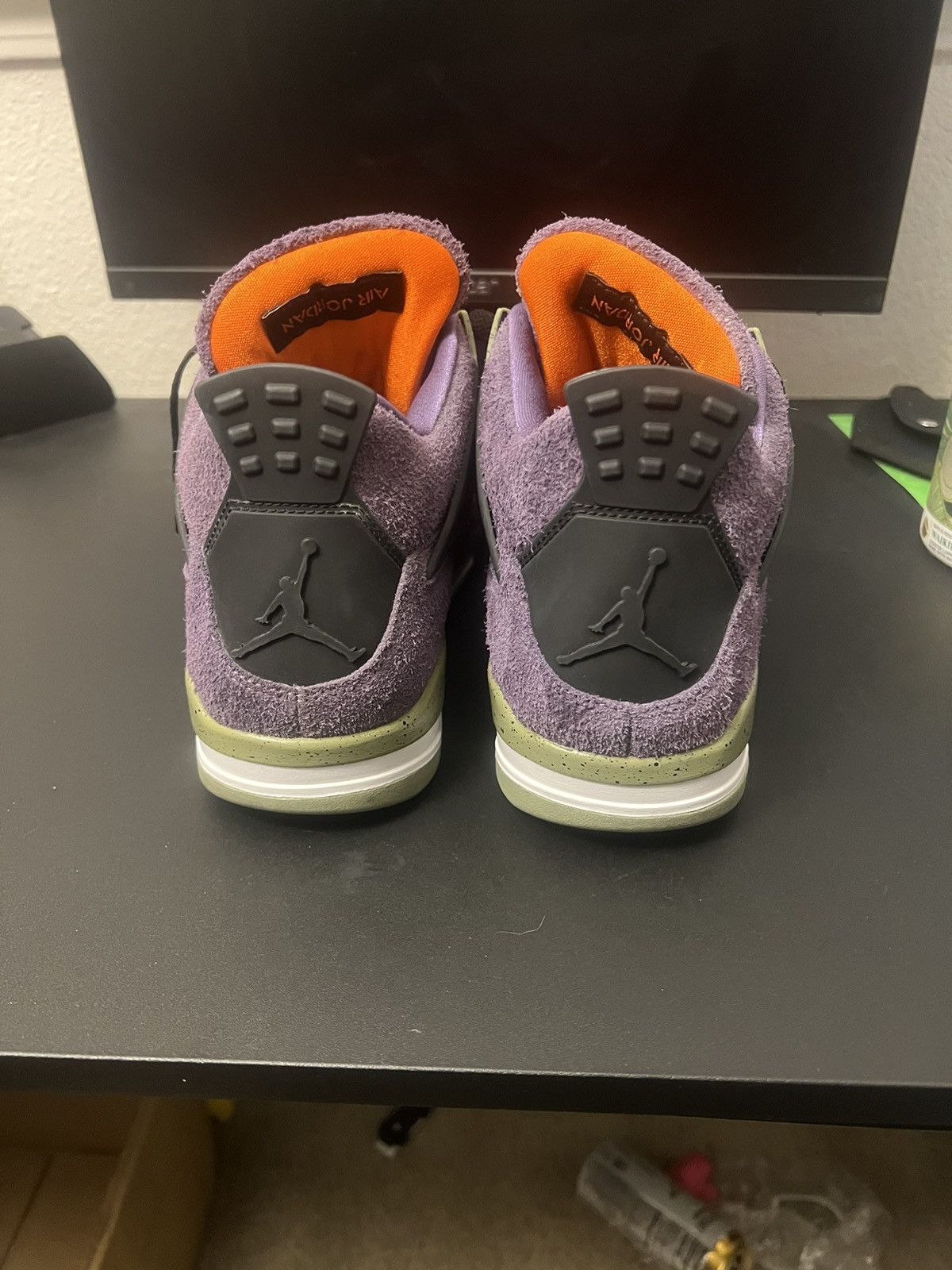 Jordan Brand Canyon Purple Jordan 4 Size US 10.5 / EU 43-44 - 2 Thumbnail