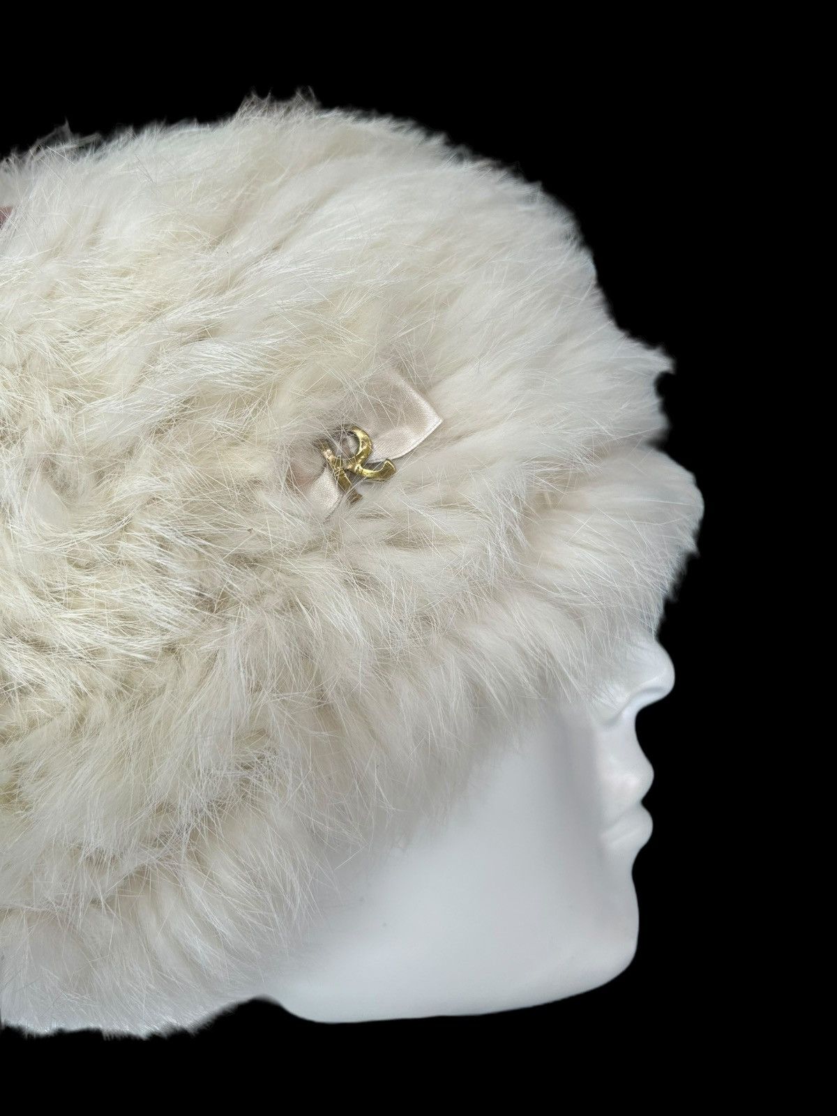Japanese Brand × Kapital × Vintage Japanese Mohawk Punk Bondage Style Fur FakeHair Rare Beanie Size ONE SIZE - 4 Thumbnail