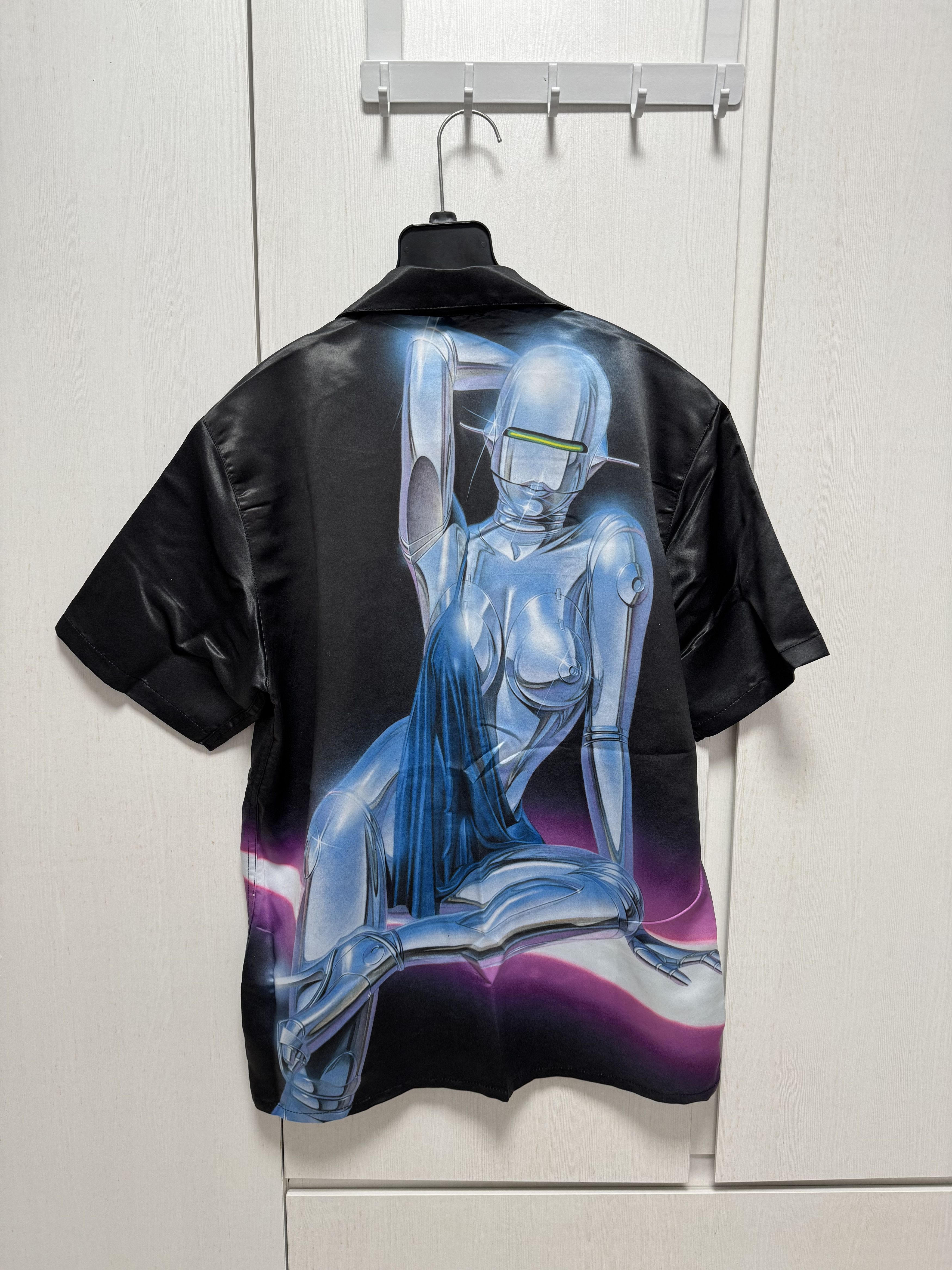 Club Sorayama Sorayama Sexy Robot Print Cuban Shortsleeve Shirt Size US M / EU 48-50 / 2 - 1 Thumbnail