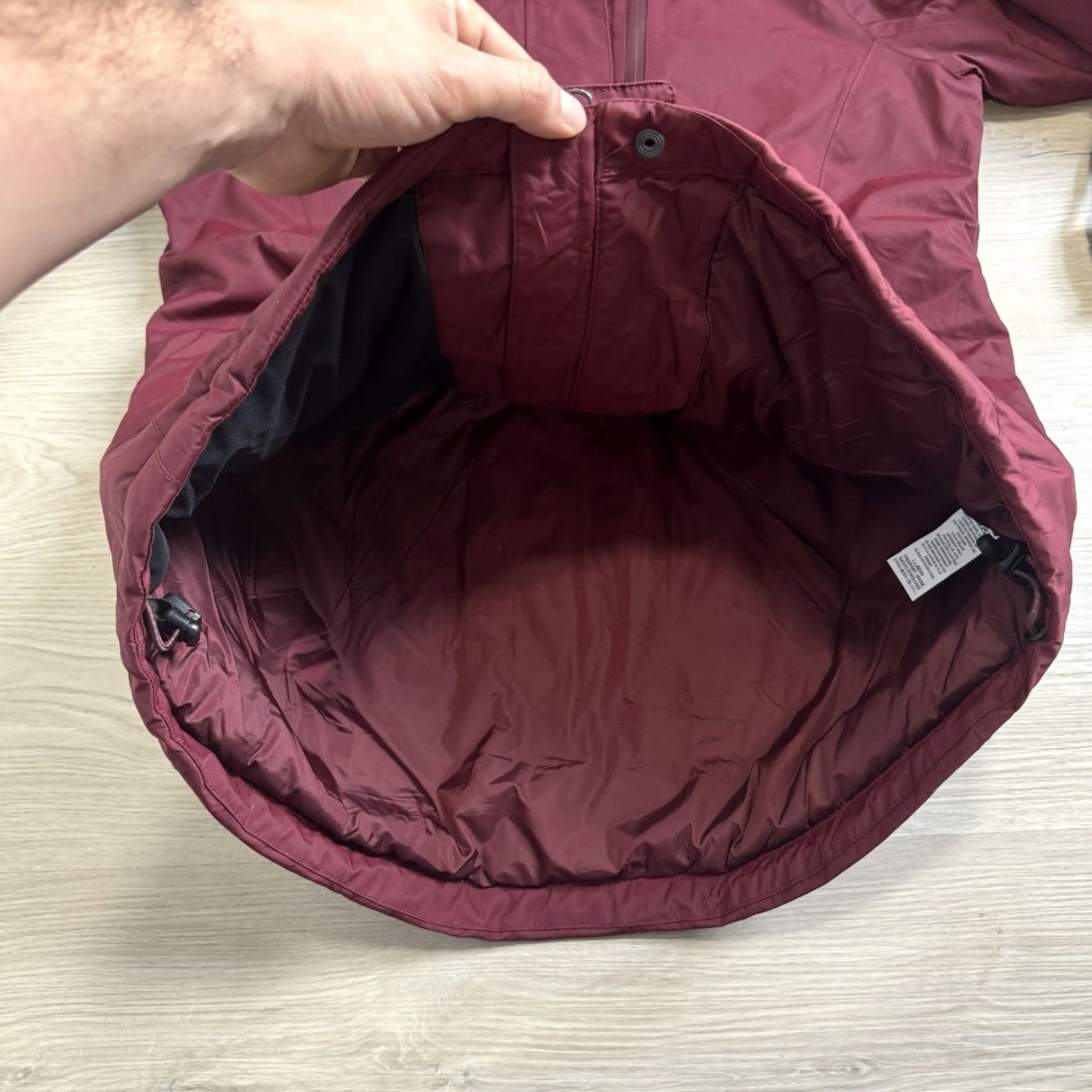 Vintage L.L. Bean Rugged Ridge Parka Jacket Full Zip TEK Maroon Red Primaloft Women’s S Size S / US 4 / IT 40 - 7 Thumbnail