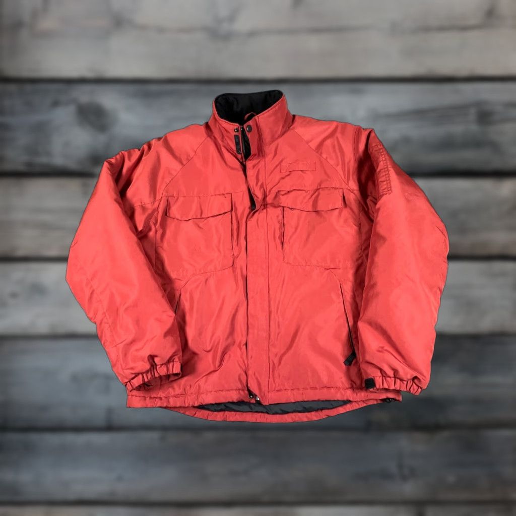 Vintage Duluth Zip Jacket Adult Large Orange Red Insulated Outdoors Workwear Hiking Size US L / EU 52-54 / 3 - 1 Thumbnail
