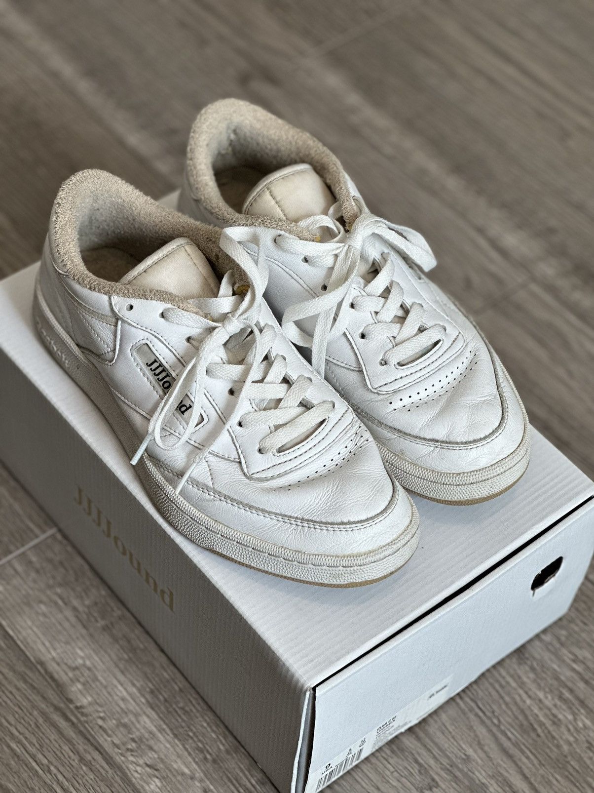 Jjjjound Reebok JJJJound Reebok Club C 2nd Pair Tan Grailed