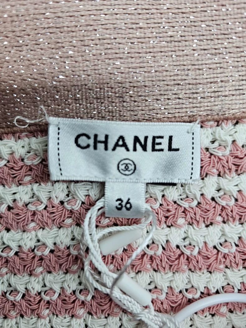 Chanel Chanel Striped skirt Size 24" / US 00 / IT 34 - 7 Thumbnail