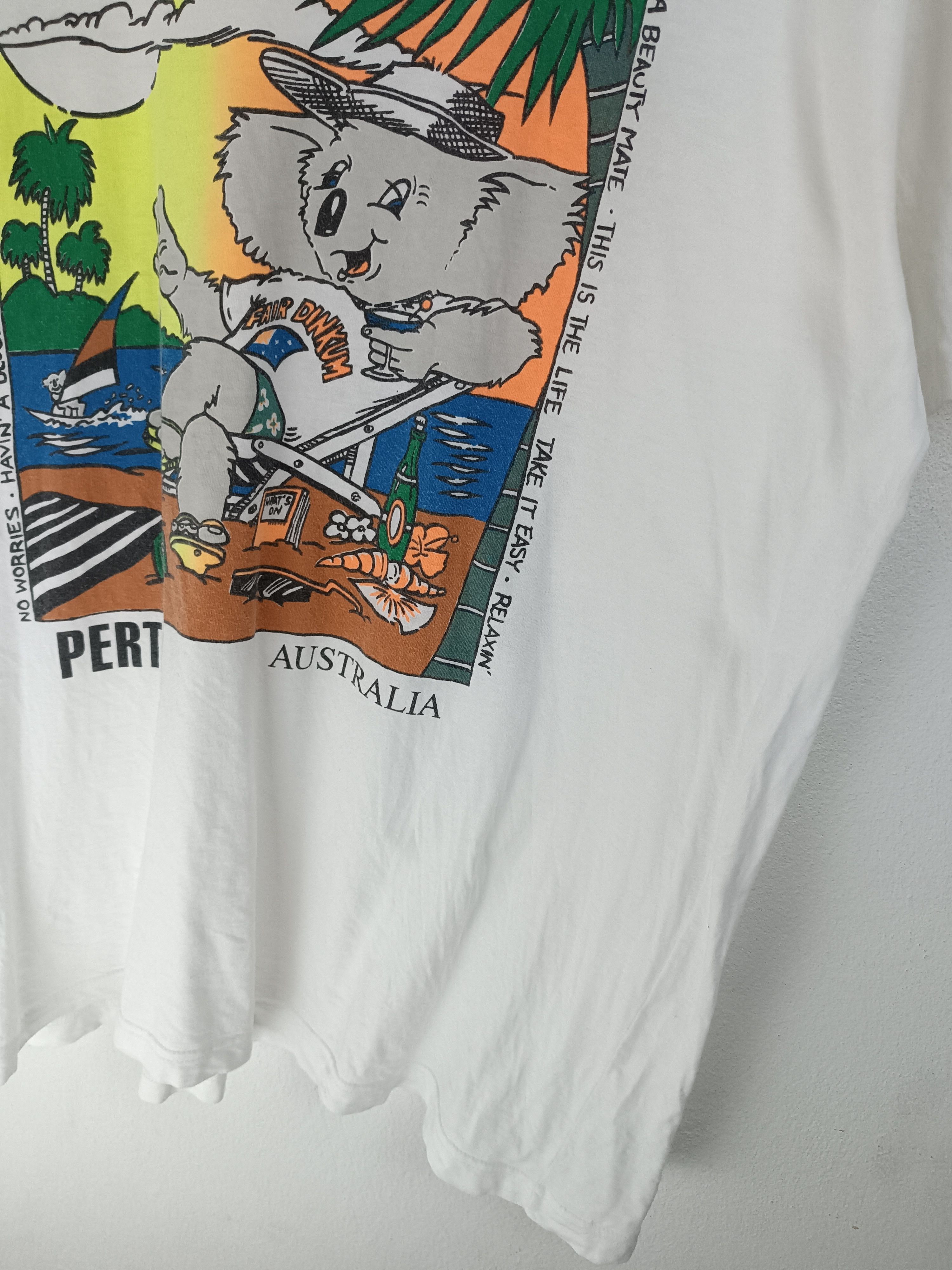 The Australian Outback Collection VINTAGE 90'S PERTH AUSTRALIA JUST CRUISING KOALA DOWN UNDER Size US L / EU 52-54 / 3 - 8 Thumbnail